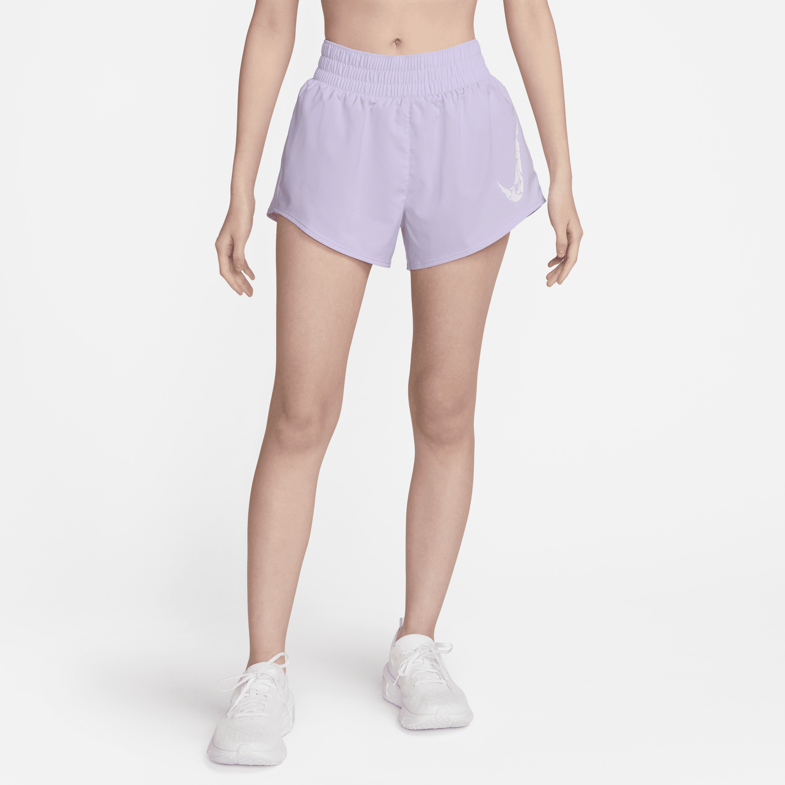 【ナイキ(NIKE)公式ストア】ナイキ ワン ウィメンズ Dri-FIT ミッドライズ 8cm ショートパンツ (インナー付き) FN2602-512 パープル 【ナイキ(NIKE)公式ストア】ナイキ ワン ウィメンズ Dri-FIT ミッドライズ 8cm ショートパンツ (インナー付き) FN2602-512 パープル