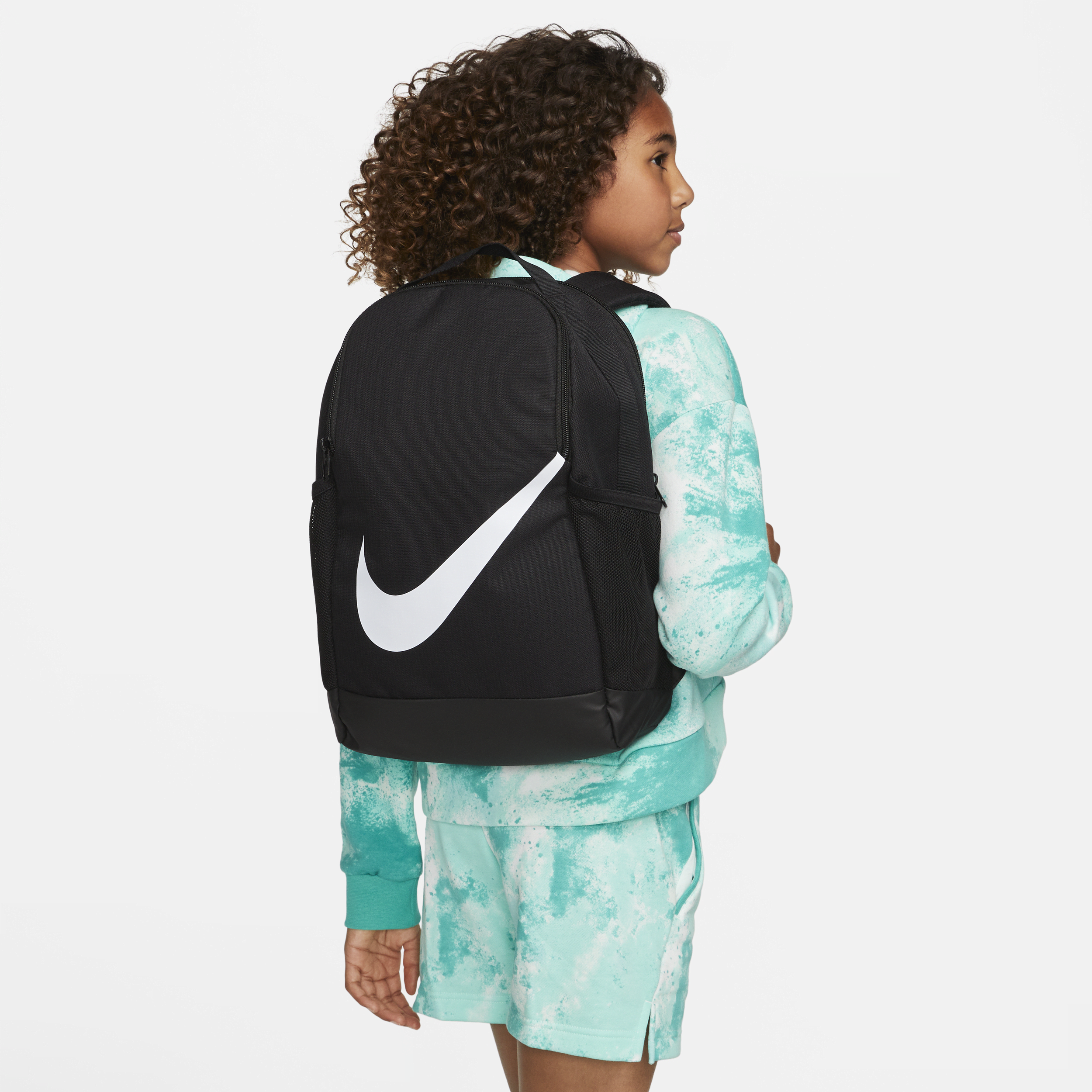 Nike Brasilia-rygsæk til børn (18L) - sort