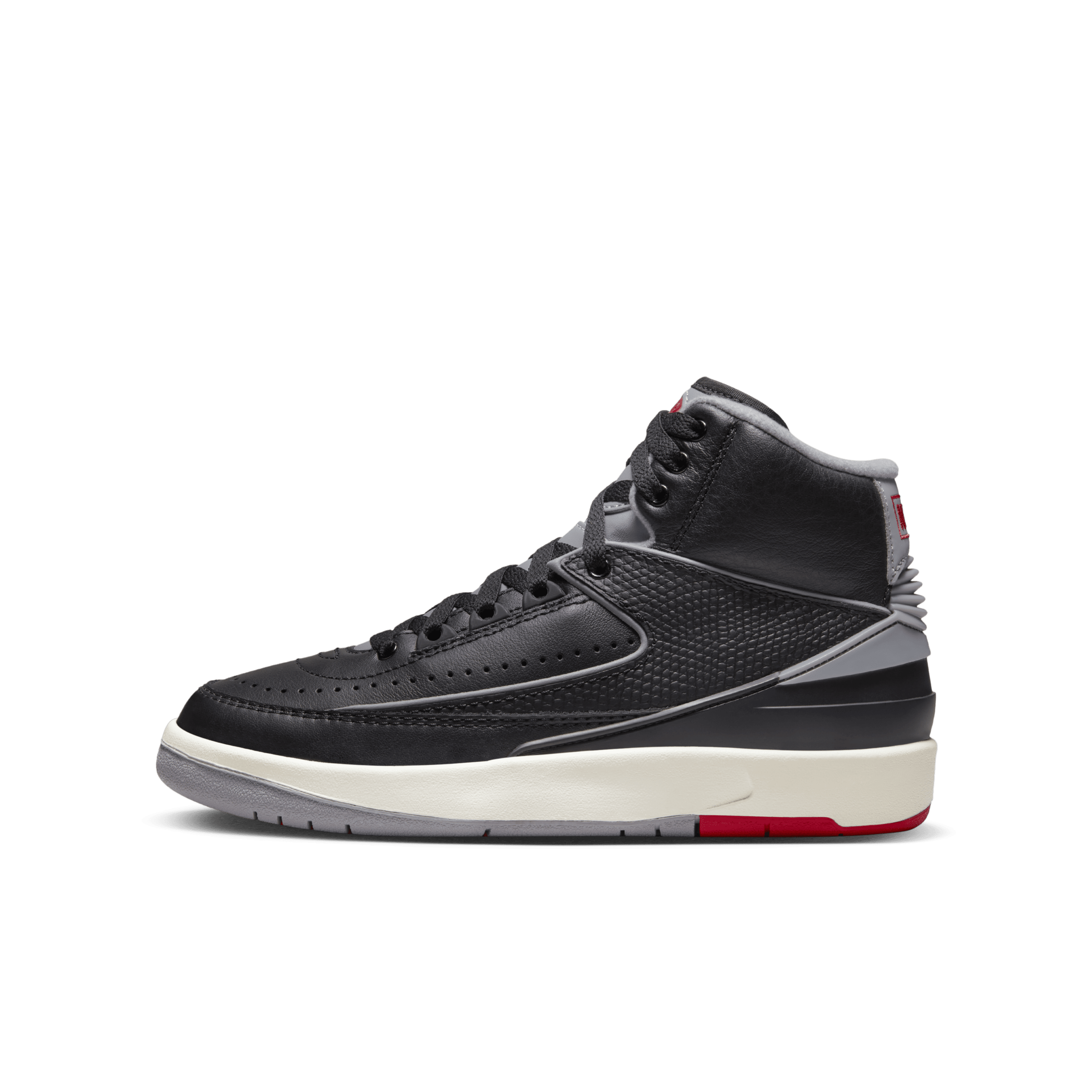 Air Jordan 2 Retro Kinderschoenen - Zwart
