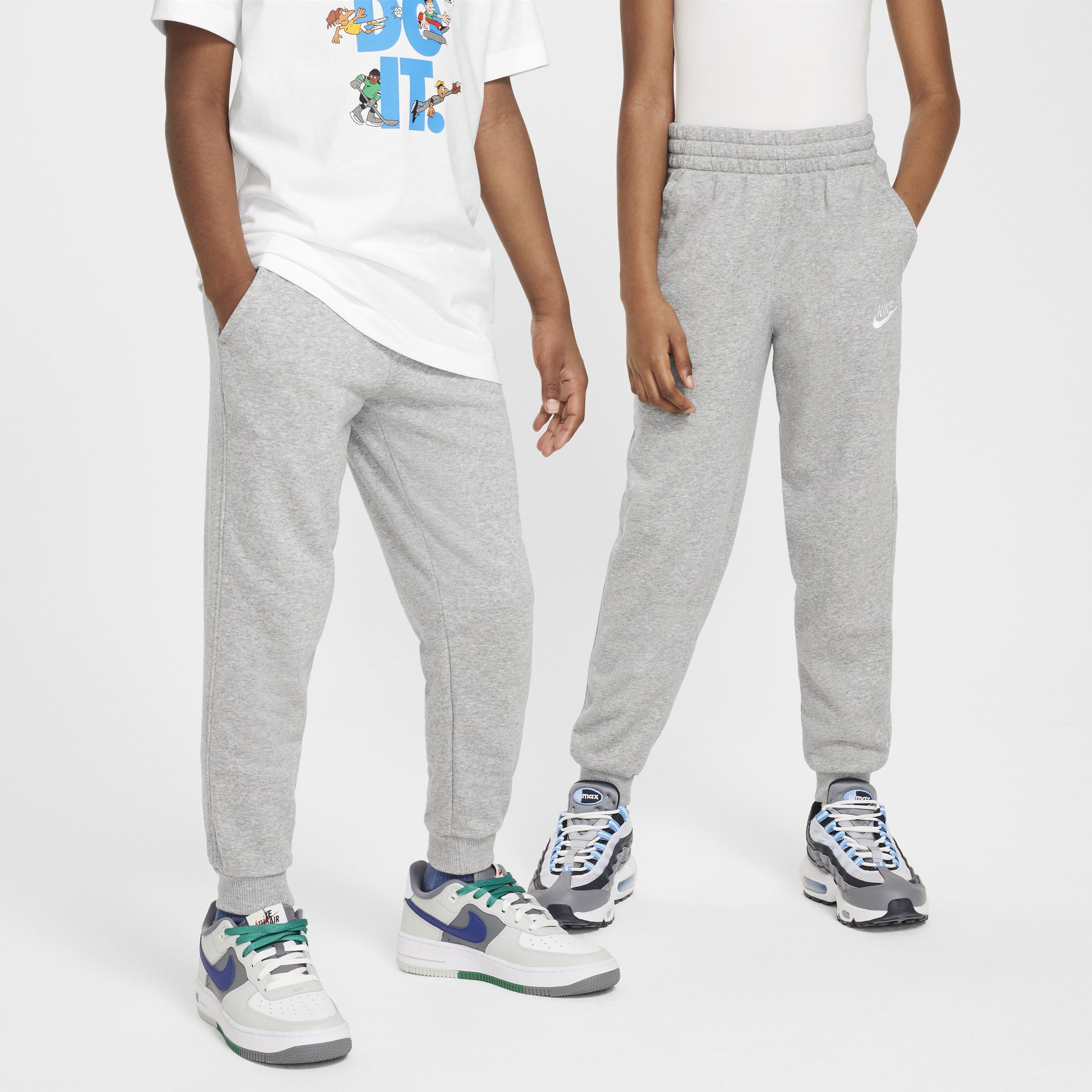 【ナイキ(NIKE)公式ストア】ナイキ クラブ フリース ジュニア フレンチ テリー ジョガー FD3019-063 グレー 【ナイキ(NIKE)公式ストア】ナイキ クラブ フリース ジュニア フレンチ テリー ジョガー FD3019-063 グレー