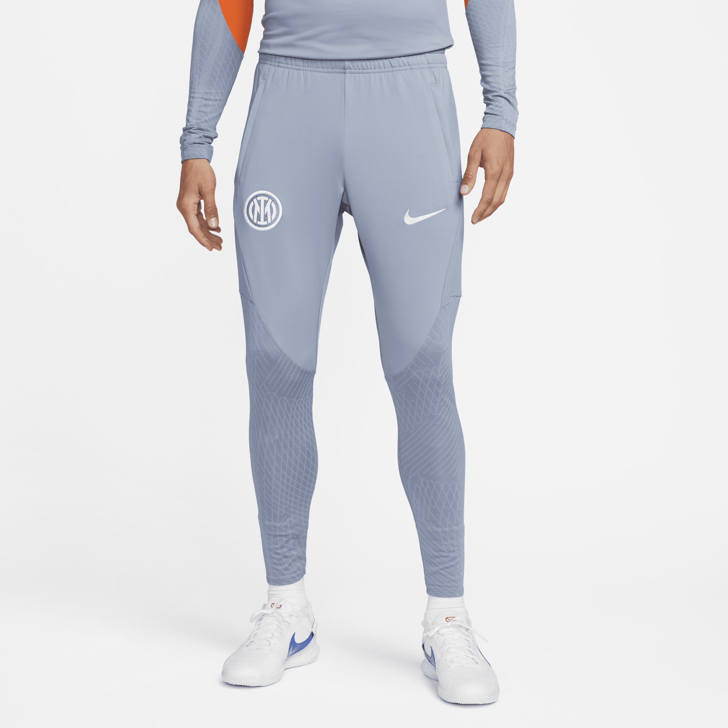 Pantaloni da calcio in maglia Nike Dri-FIT Inter Strike da uomo – Terza - Blu