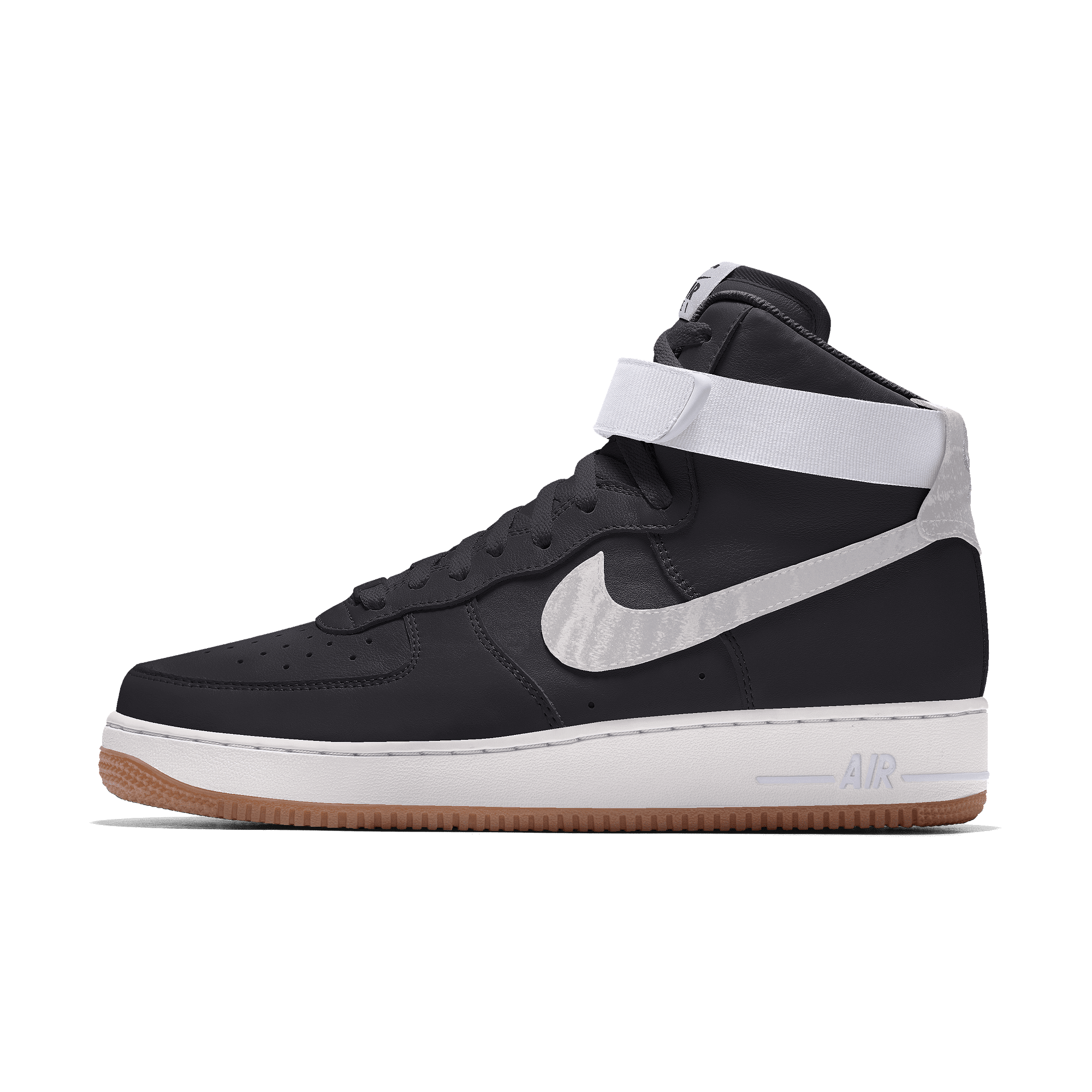 Scarpa personalizzabile Nike Air Force 1 High By You – Uomo - Nero