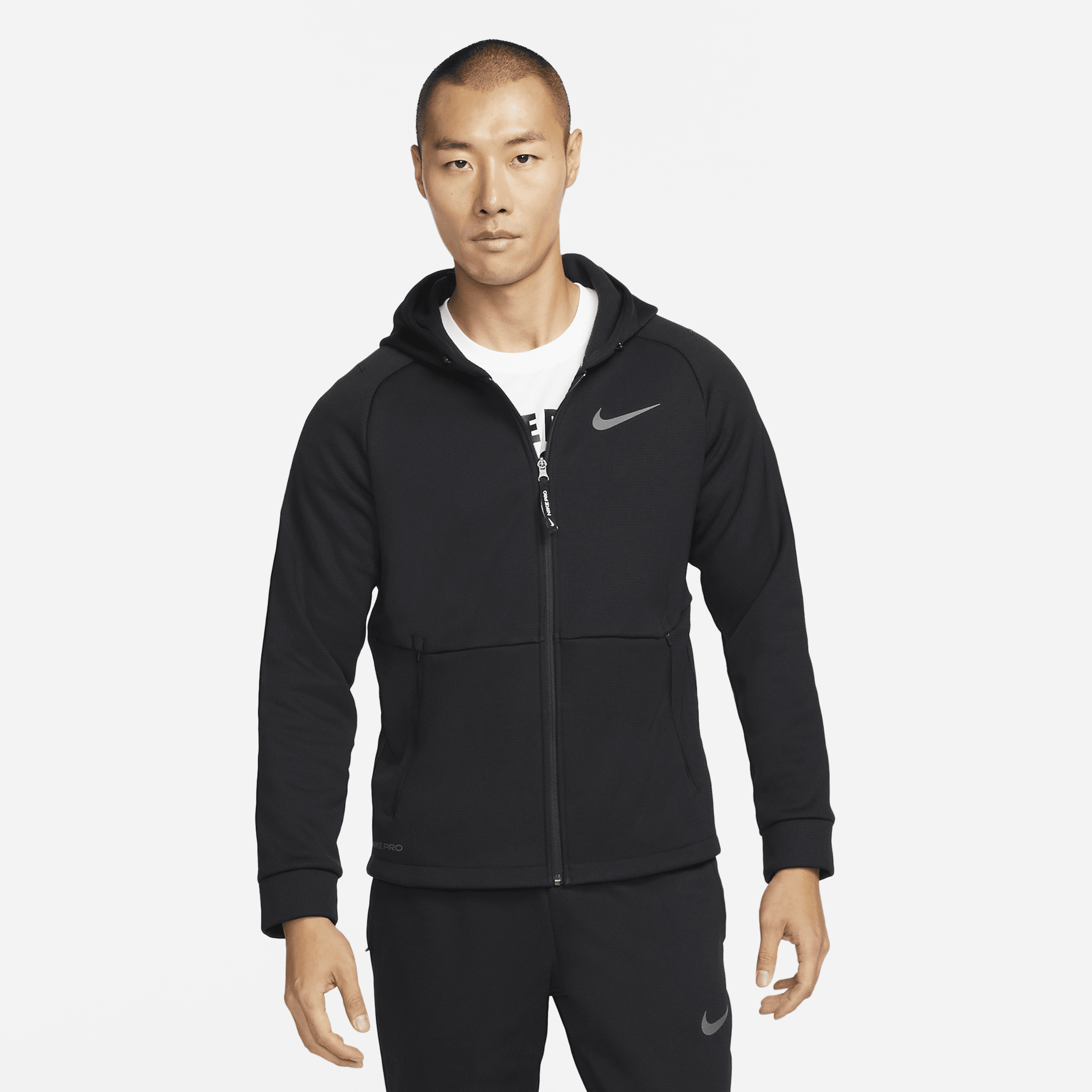 【ナイキ(NIKE)公式ストア】ナイキ プロ Therma-FIT メンズ フルジップ フーデッド ジャケット DD2125-010 ブラック 【ナイキ(NIKE)公式ストア】ナイキ プロ Therma-FIT メンズ フルジップ フーデッド ジャケット DD2125-010 ブラック