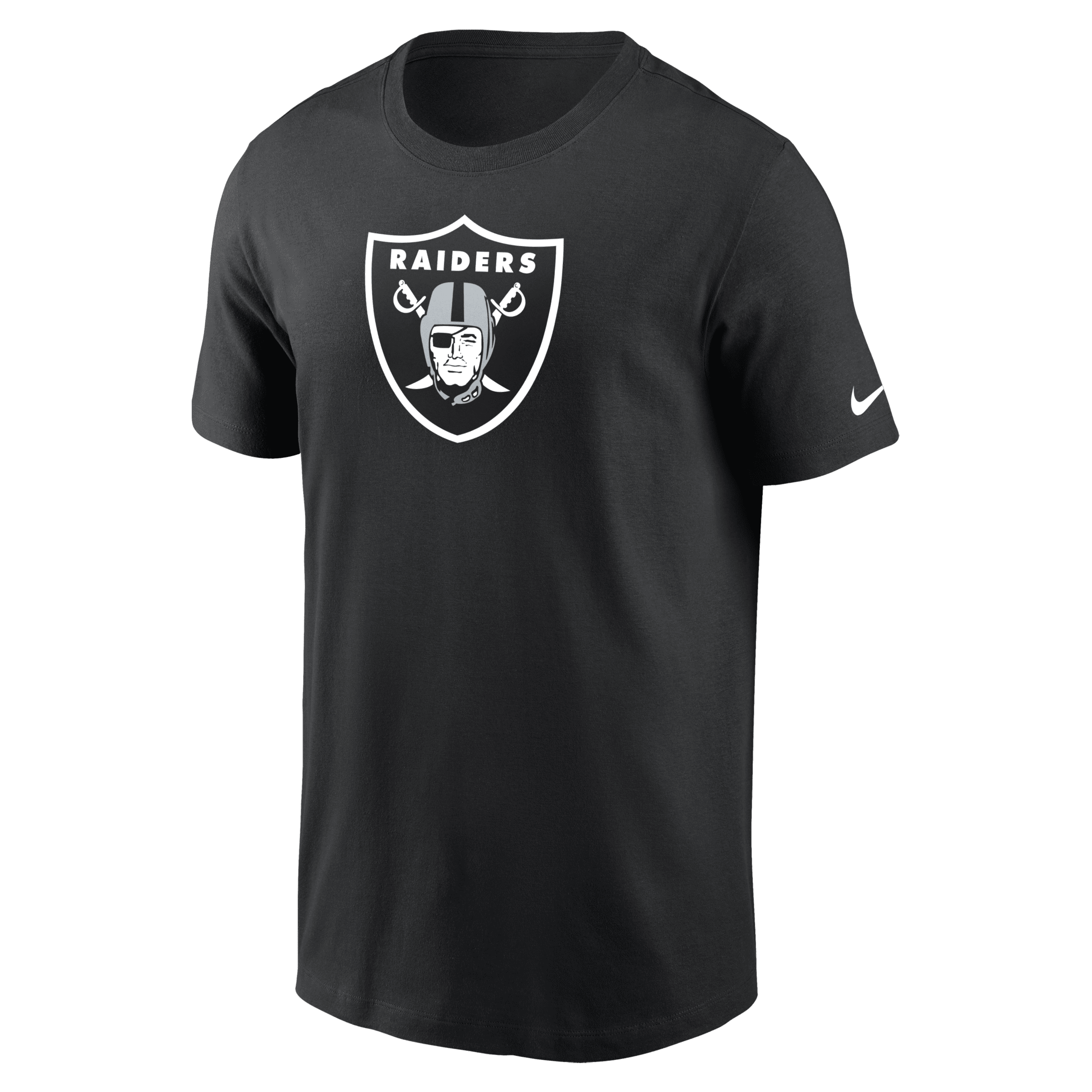 T-shirt Nike Logo Essential (NFL Las Vegas Raiders) - Uomo - Nero