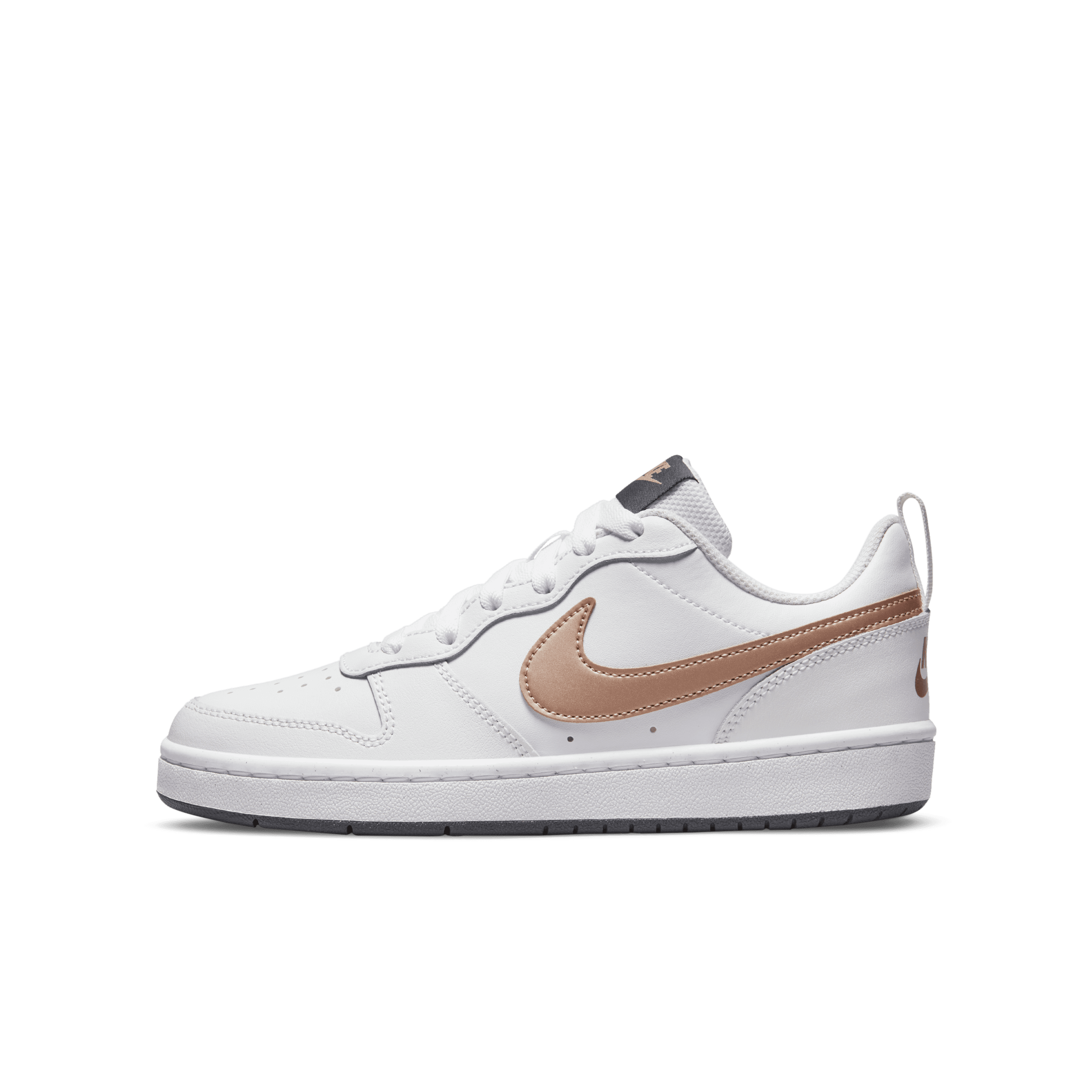 【ナイキ(NIKE)公式ストア】ナイキ コート ボロー LOW 2 ジュニアシューズ BQ5448-116 ホワイト 【ナイキ(NIKE)公式ストア】ナイキ コート ボロー LOW 2 ジュニアシューズ BQ5448-116 ホワイト