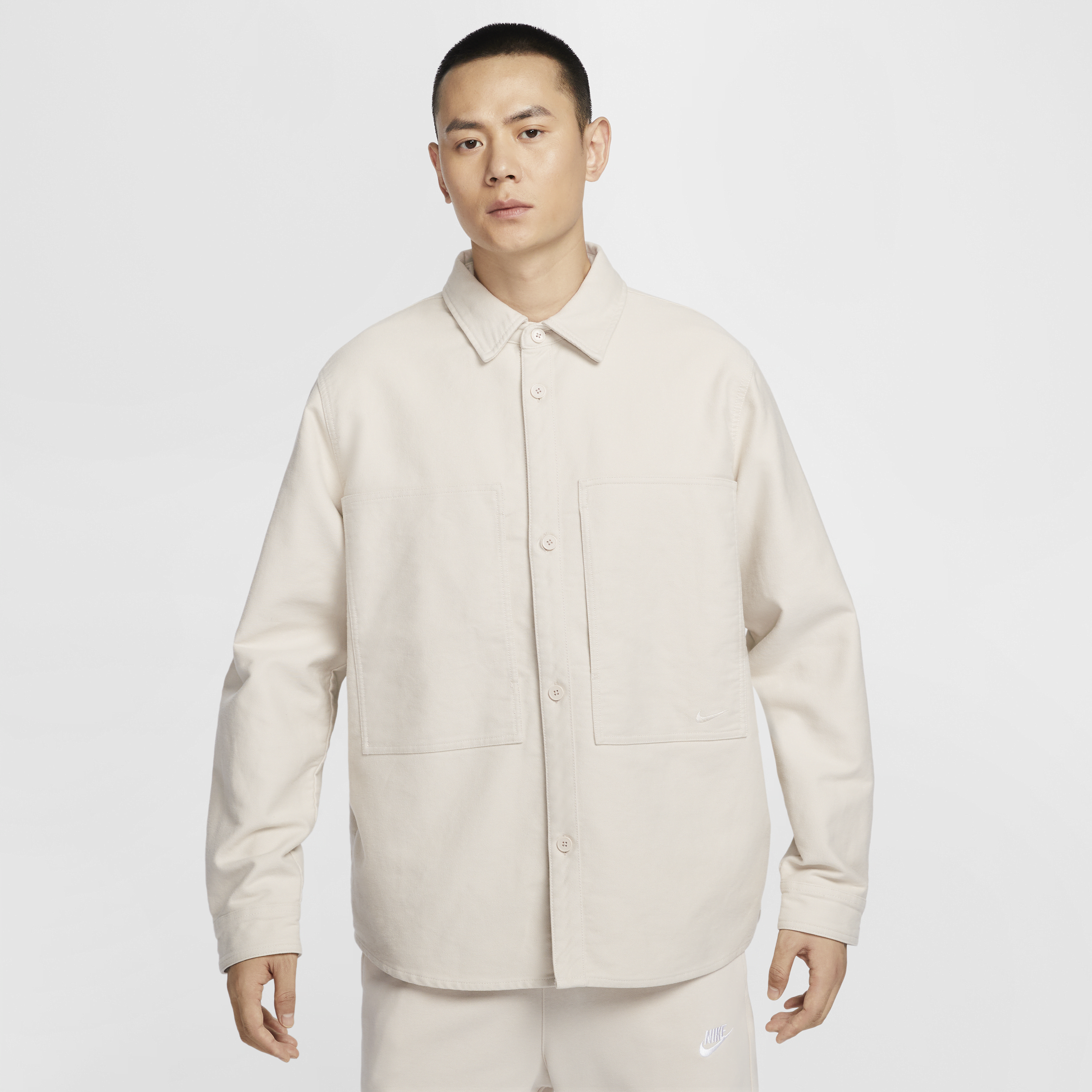 【ナイキ(NIKE)公式ストア】ナイキ ライフ メンズ ロングスリーブ シャモア フィールド シャツ FB7743-104 ブラウン 【ナイキ(NIKE)公式ストア】ナイキ ライフ メンズ ロングスリーブ シャモア フィールド シャツ FB7743-104 ブラウン