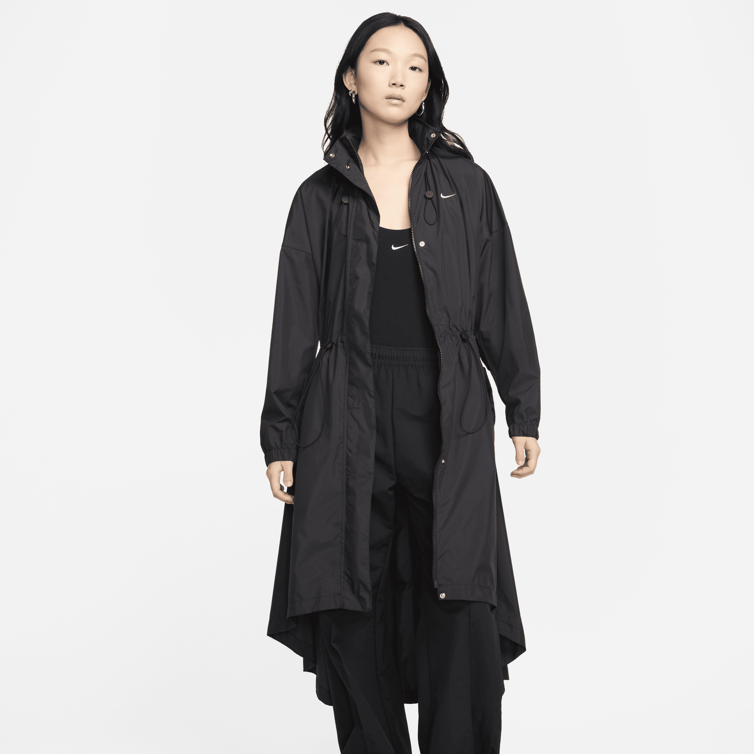 【ナイキ(NIKE)公式ストア】ナイキ スポーツウェア エッセンシャル ウィメンズトレンチコート FN2844-010 ブラック 【ナイキ(NIKE)公式ストア】ナイキ スポーツウェア エッセンシャル ウィメンズトレンチコート FN2844-010 ブラック