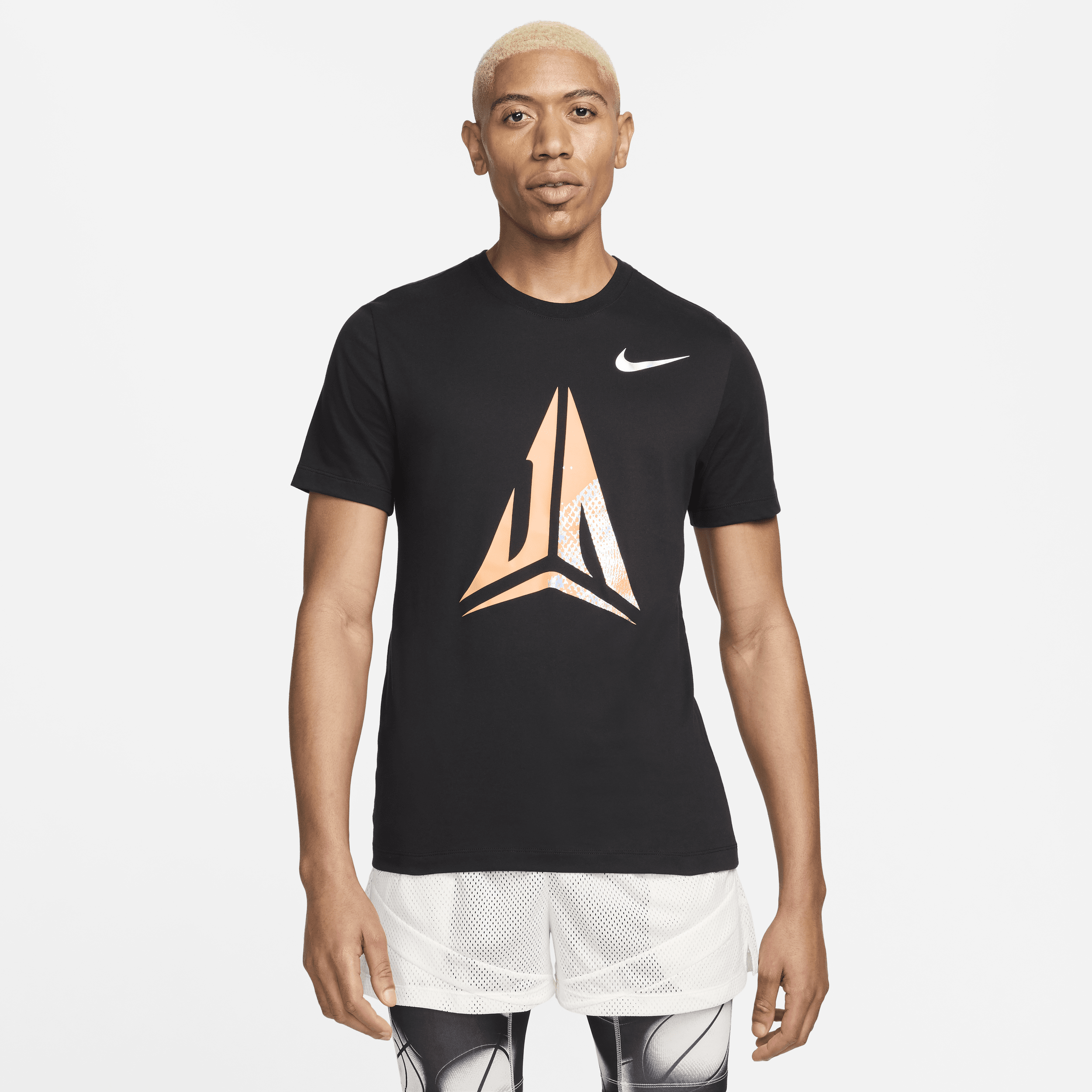 Nike Ja-Dri-FIT-basketball-T-shirt til mænd - sort