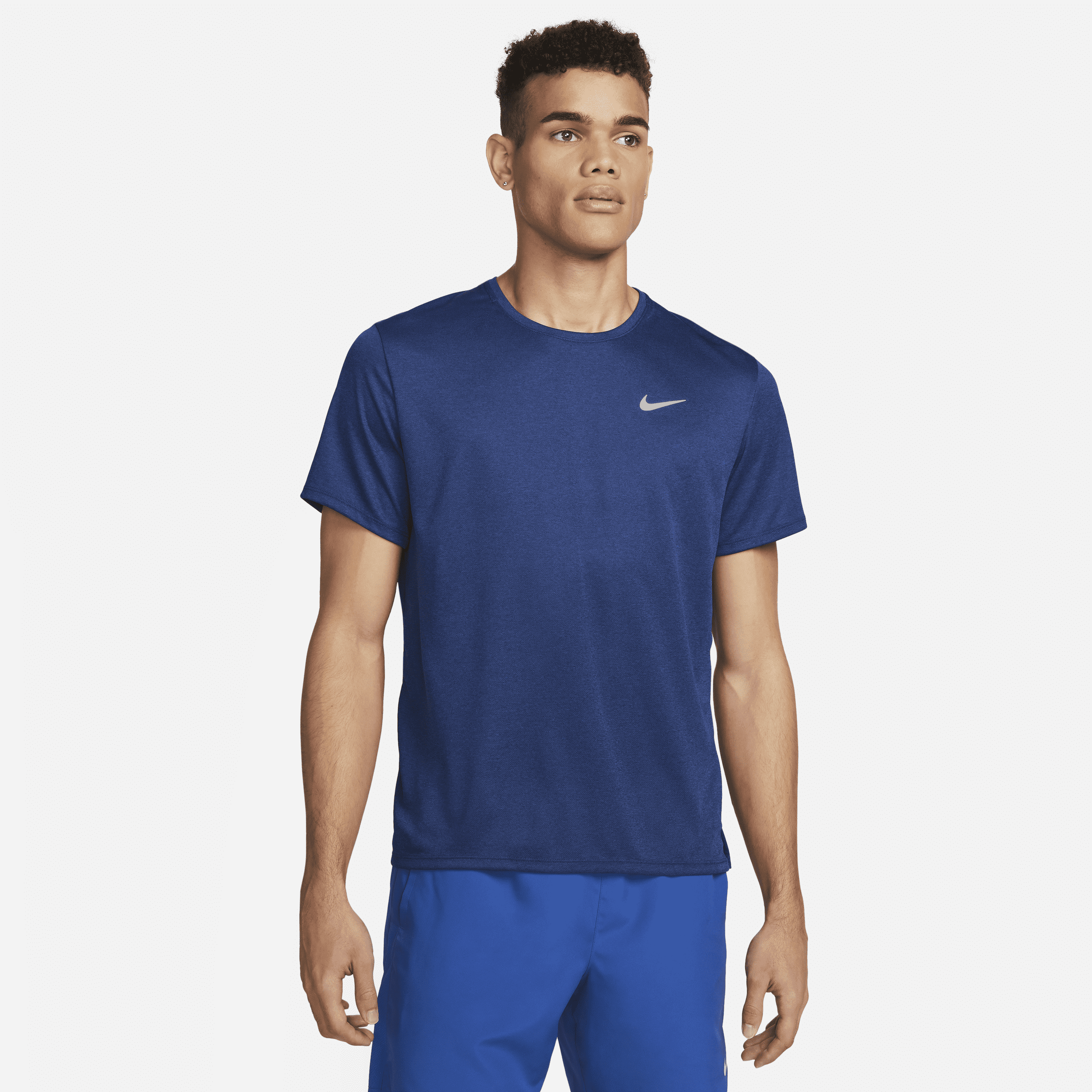 Maglia da running a manica corta Dri-FIT UV Nike Miler – Uomo - Blu