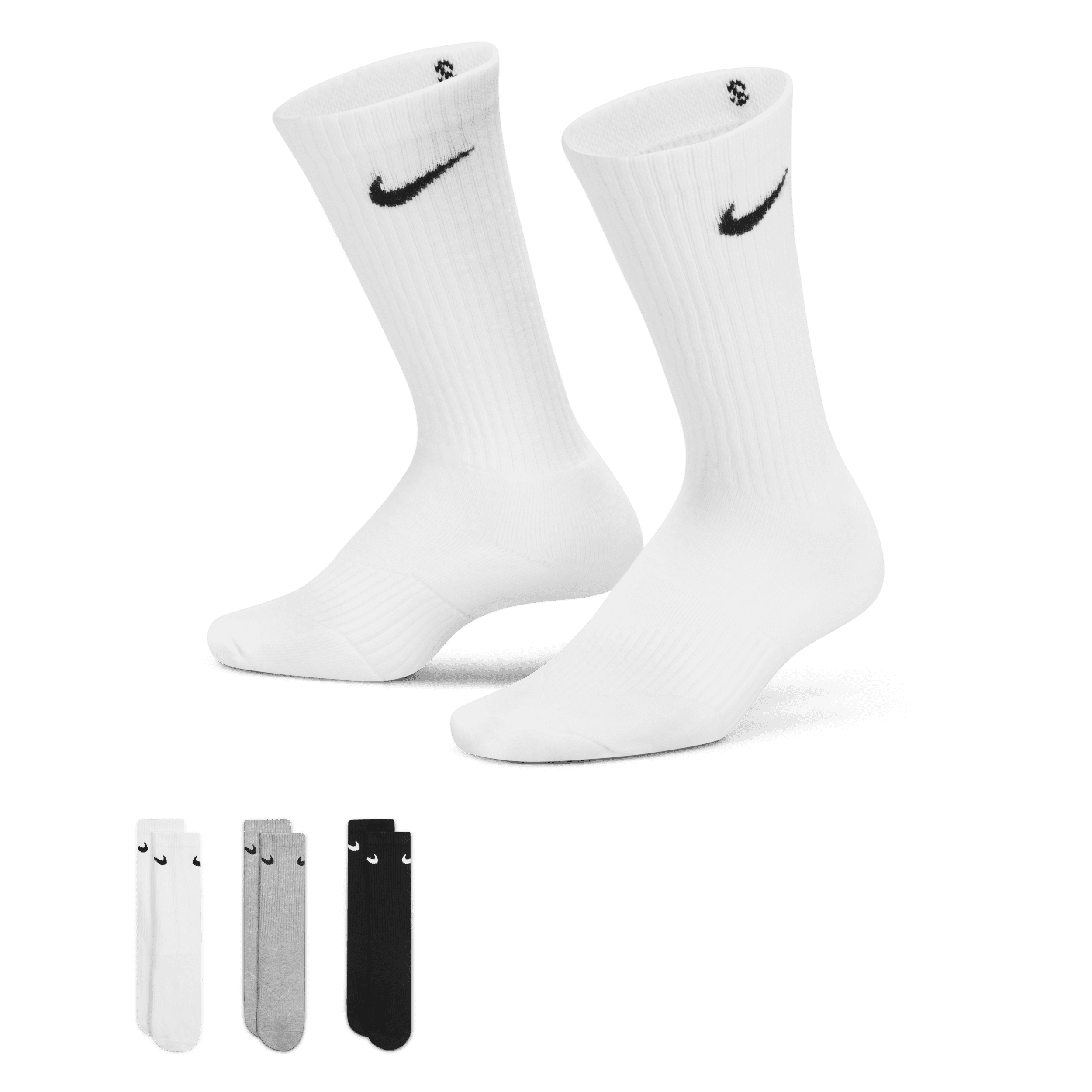 【ナイキ(NIKE)公式ストア】ナイキ パフォーマンス キッズ クッションド クルー ソックス (3足) SX4719-967 マルチカラー 【ナイキ(NIKE)公式ストア】ナイキ パフォーマンス キッズ クッションド クルー ソックス (3足) SX4719-967 マルチカラー