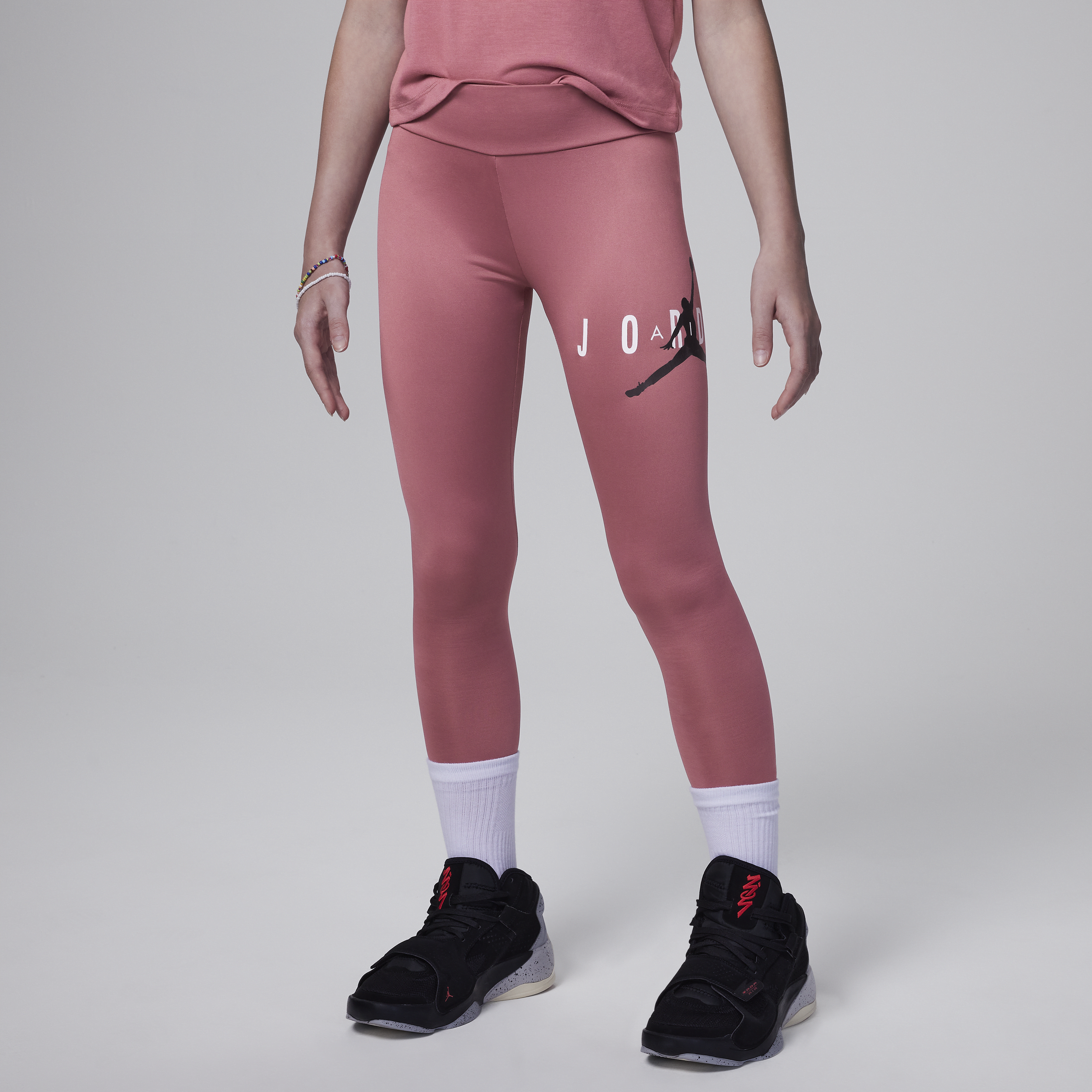Nike Bæredygtige Jordan Jumpman-leggings til større børn - Pink
