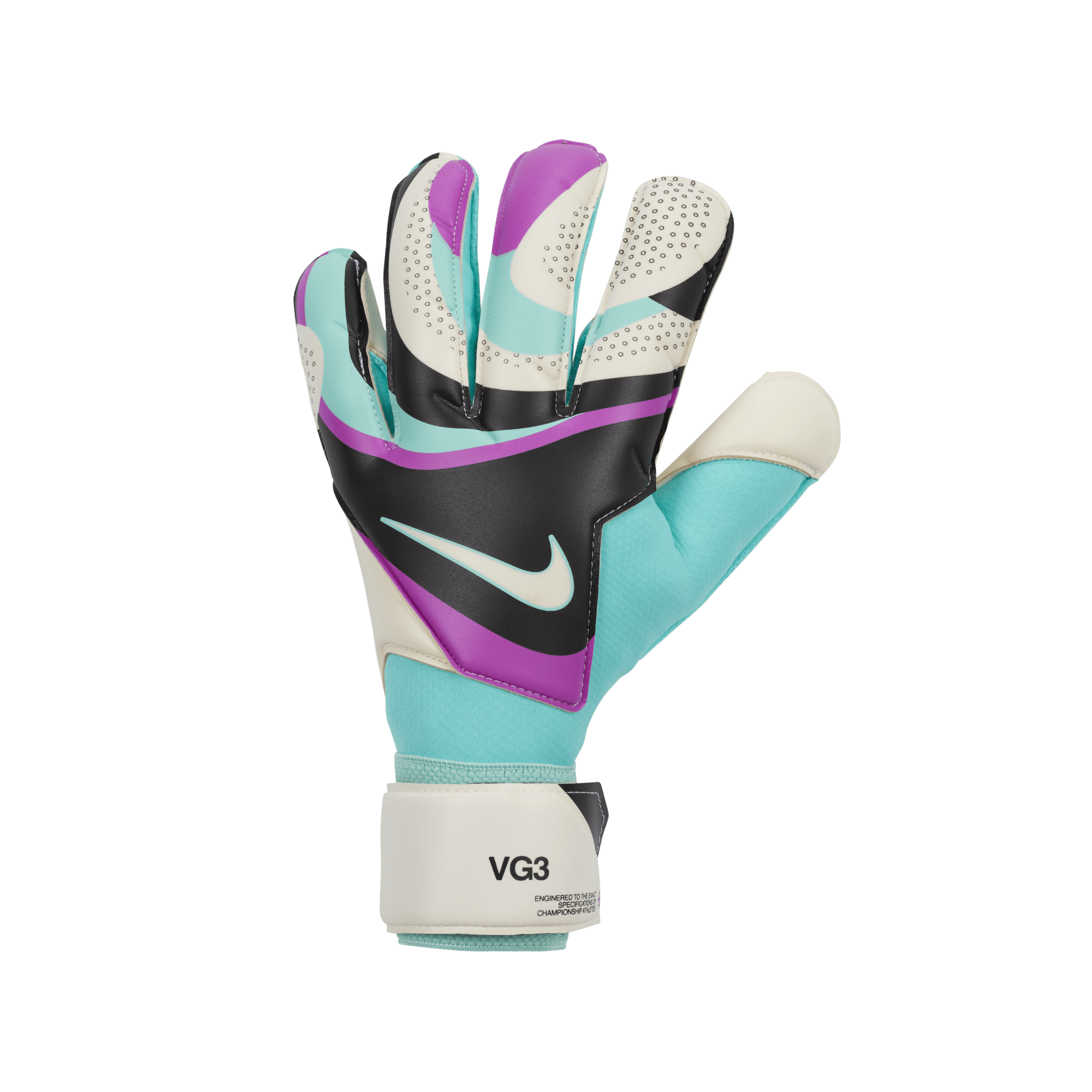 Nike Vapor Grip3 Goalkeeper Guantes de fútbol - Negro