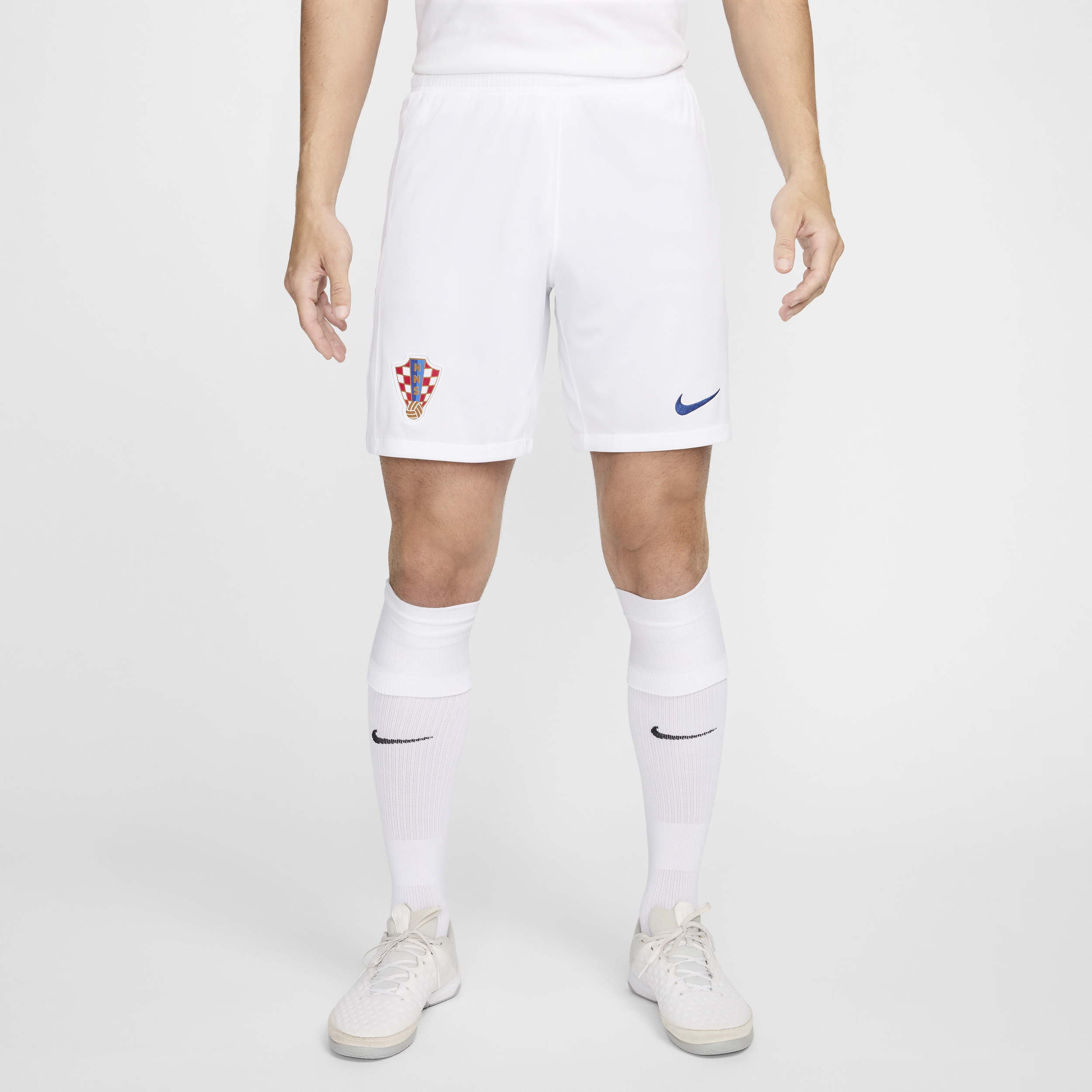 Shorts da calcio replica Nike Dri-FIT Croazia 2024/25 Stadium da uomo – Home/Away - Bianco