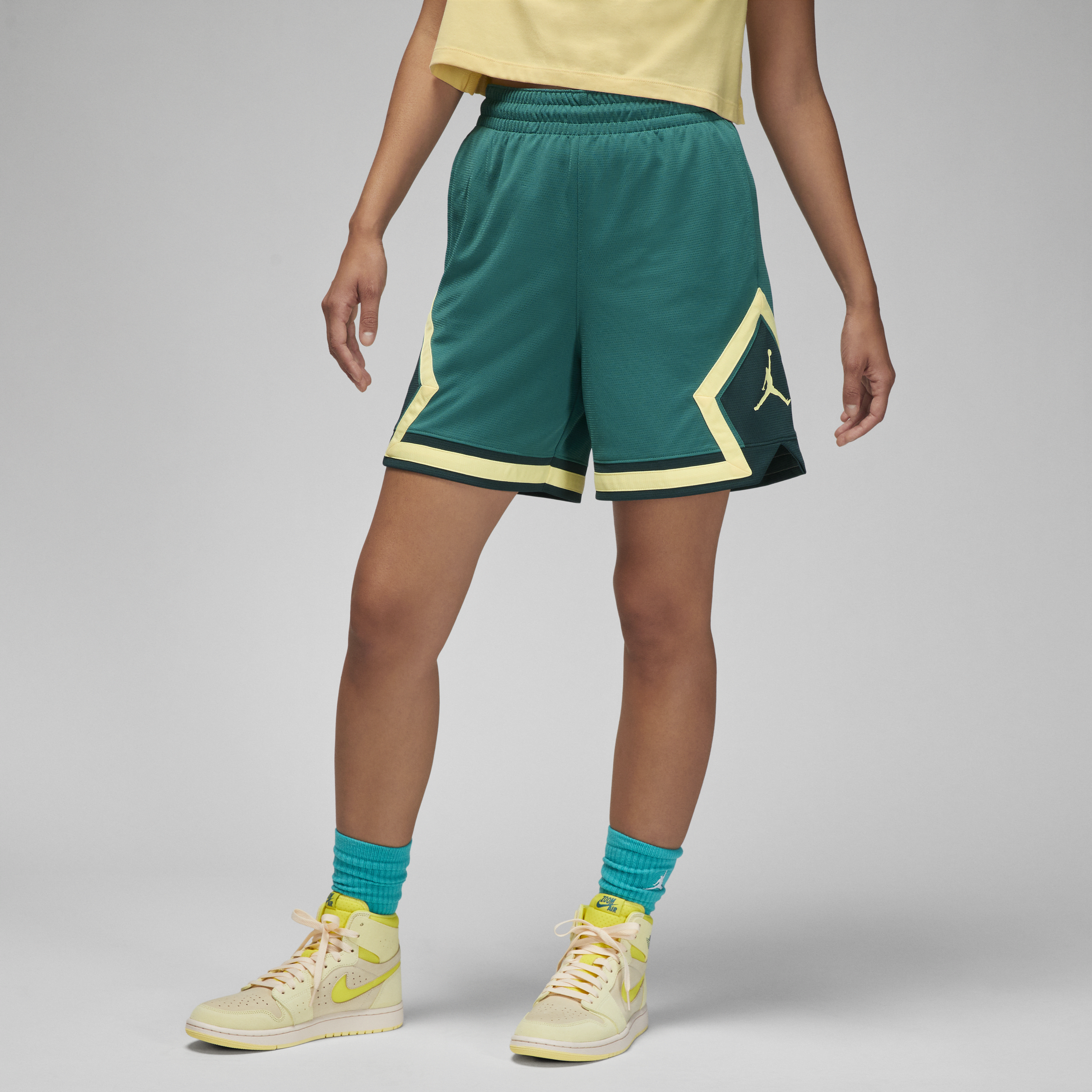 Jordan Sport Diamond-shorts til kvinder - grøn