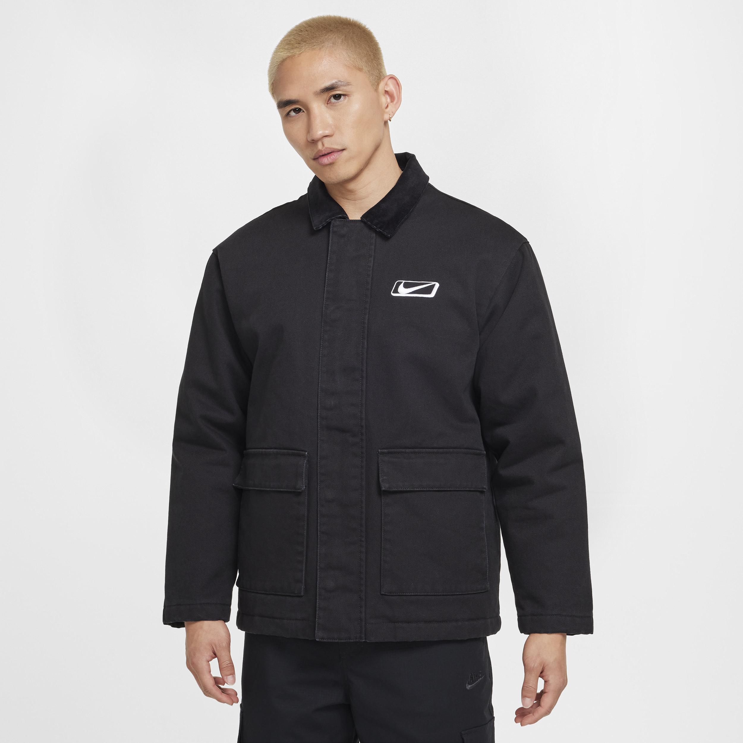 【ナイキ(NIKE)公式ストア】ナイキ スポーツウェア メンズ フィルド ワークジャケット HQ2953-010 ブラック 【ナイキ(NIKE)公式ストア】ナイキ スポーツウェア メンズ フィルド ワークジャケット HQ2953-010 ブラック