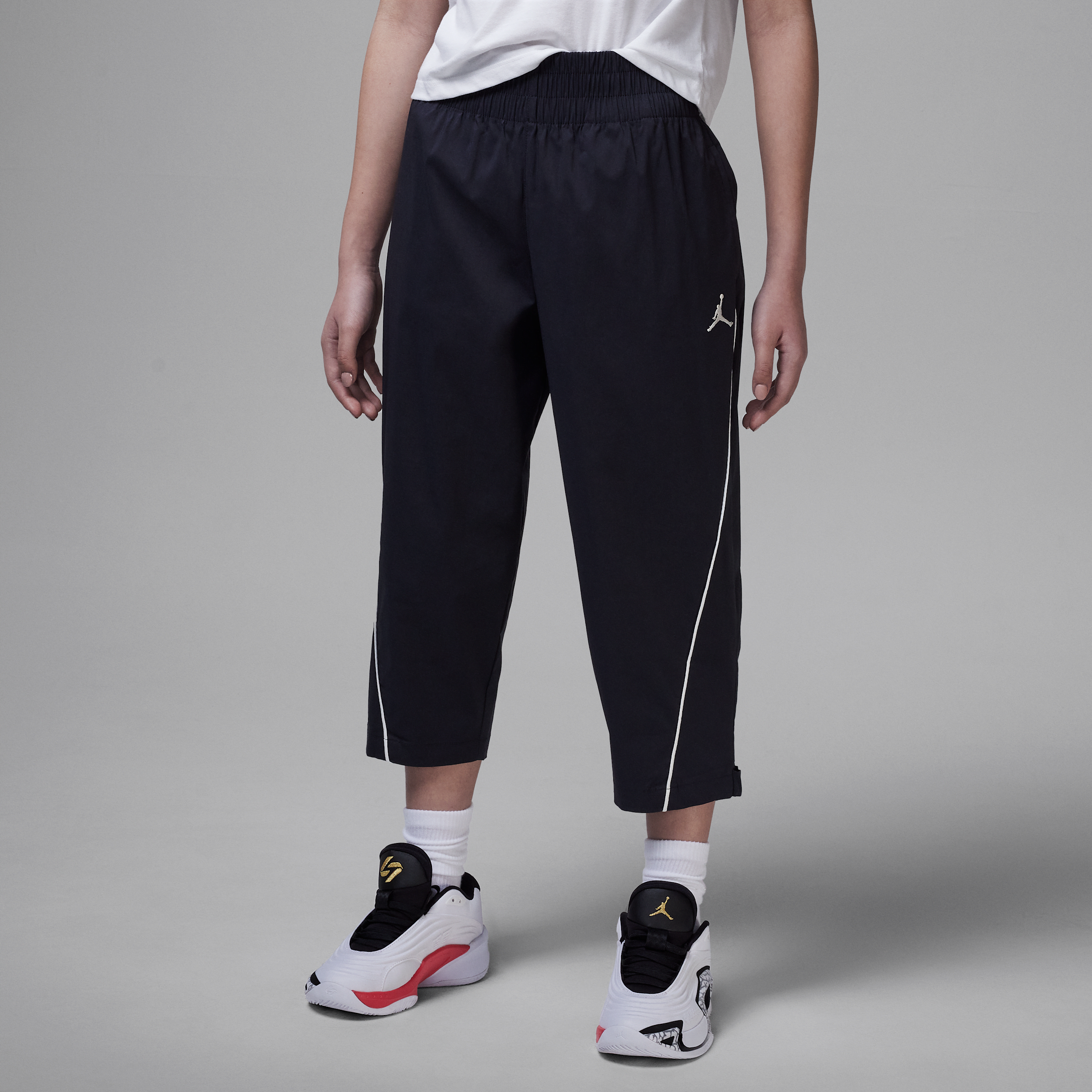 【ナイキ(NIKE)公式ストア】ジョーダン ジュニア トレーニング キャンプ バレル パンツ II3803-045 ブラック 【ナイキ(NIKE)公式ストア】ジョーダン ジュニア トレーニング キャンプ バレル パンツ II3803-045 ブラック