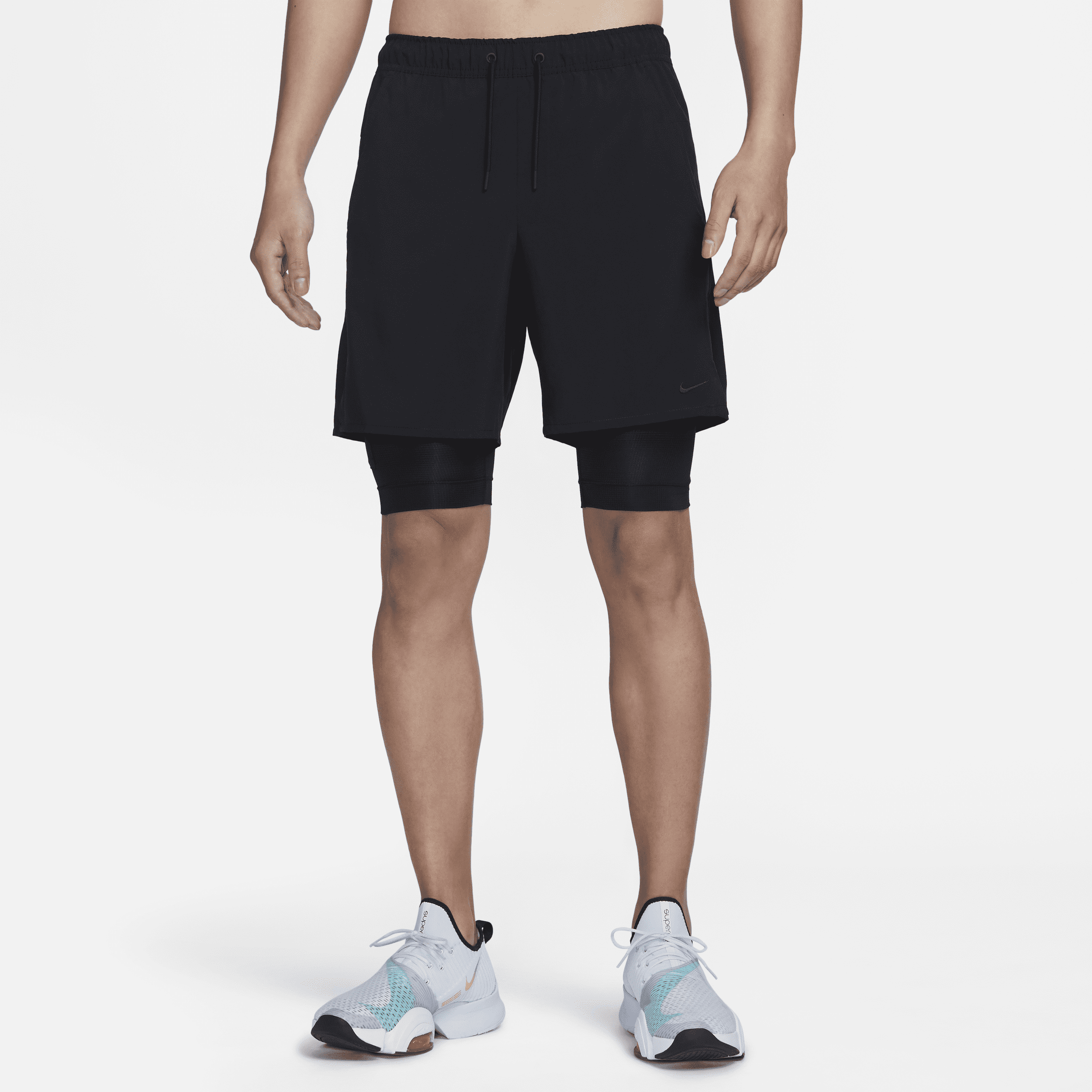 【ナイキ(NIKE)公式ストア】ナイキ Dri-FIT アンリミテッド メンズ 18cm 2イン1 バーサタイル ショートパンツ DV9335-010 ブラック 【ナイキ(NIKE)公式ストア】ナイキ Dri-FIT アンリミテッド メンズ 18cm 2イン1 バーサタイル ショートパンツ DV9335-010 ブラック
