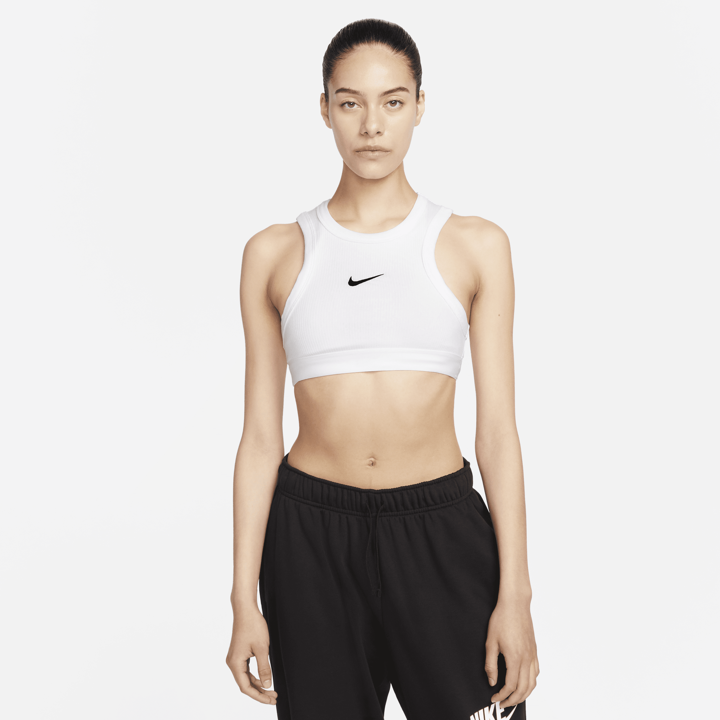 Nike Sportswear Korte tanktop voor dames - Wit
