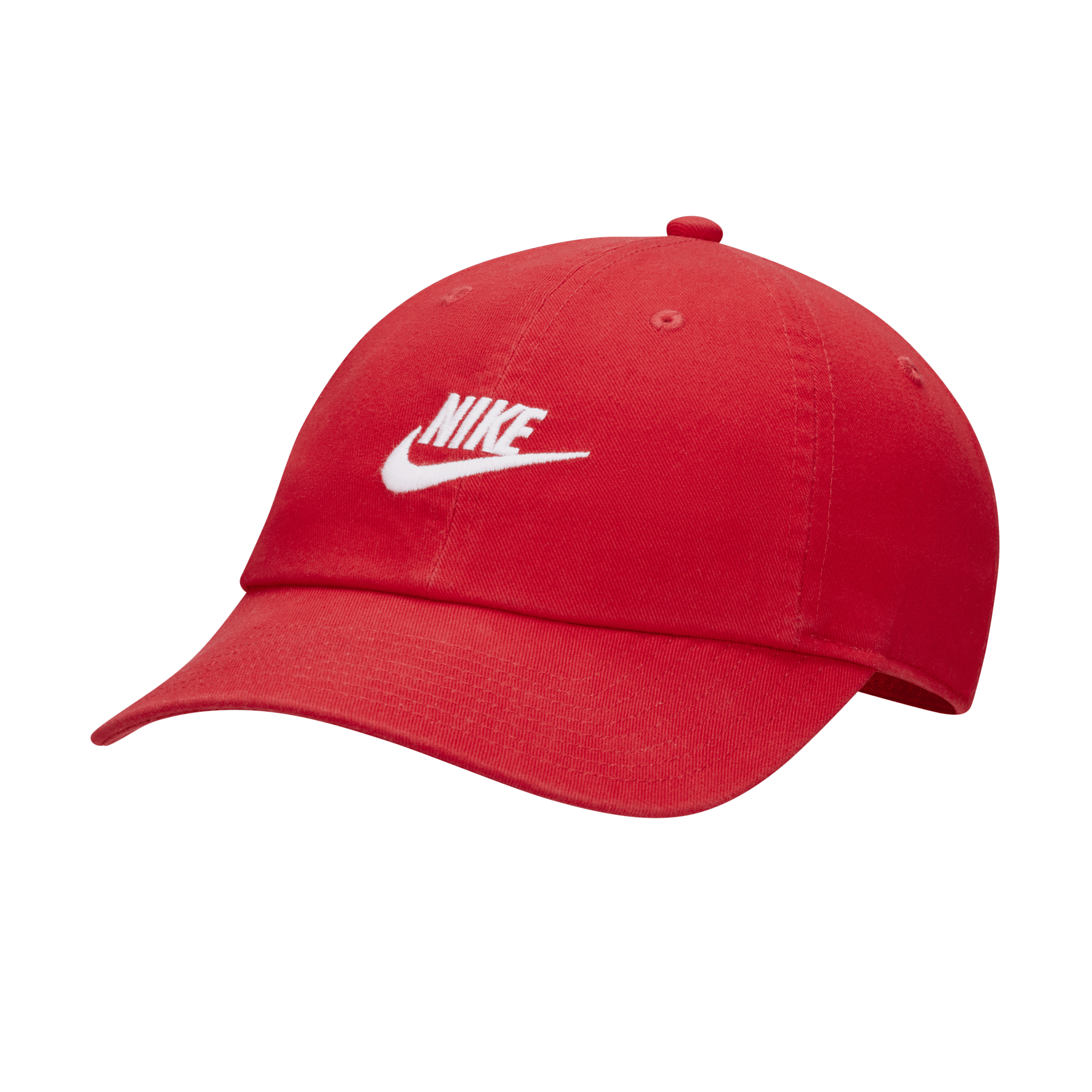 Nike Club Gorra Futura Wash sin estructura - Rojo