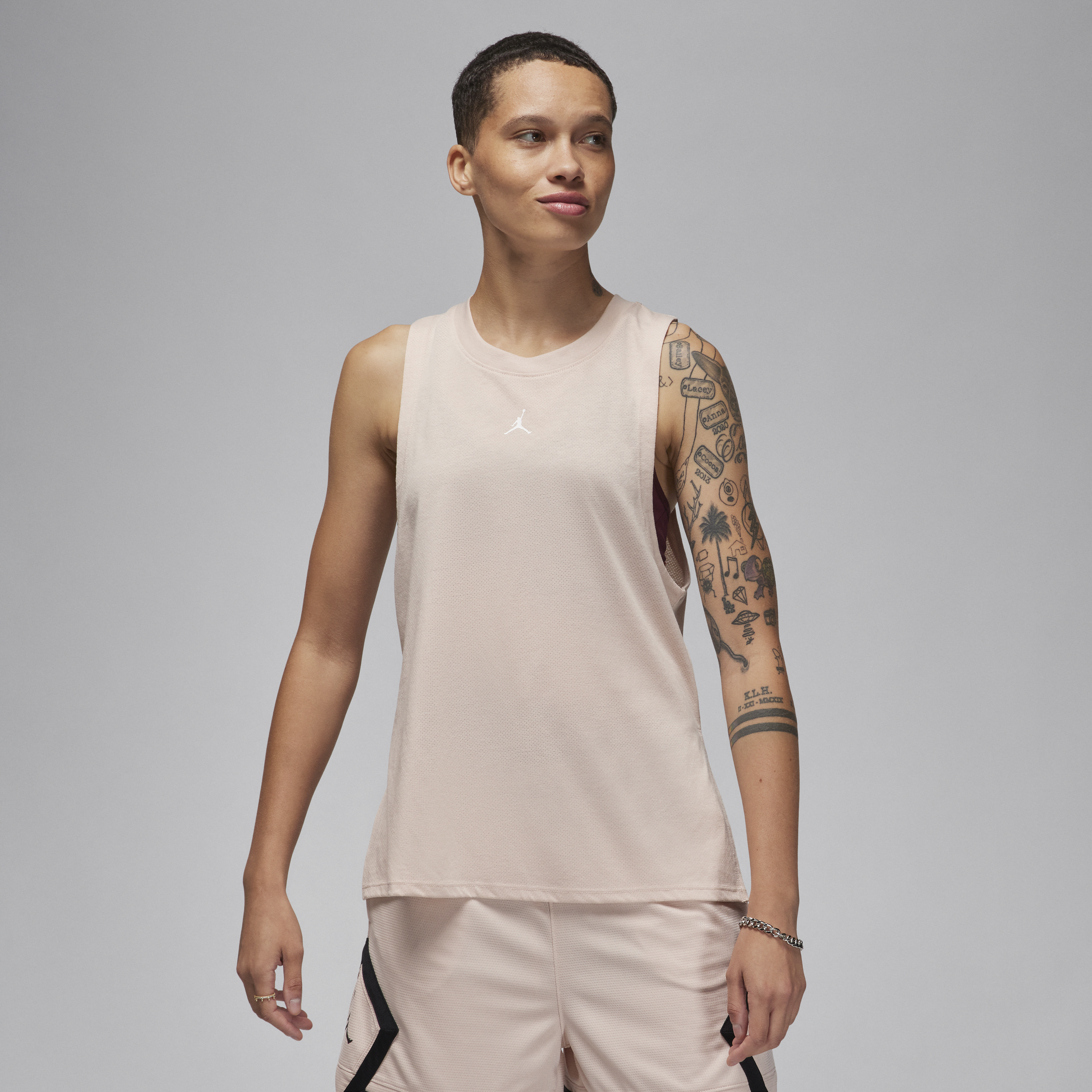 Jordan Sport Camiseta de tirantes Diamond - Mujer - Marrón