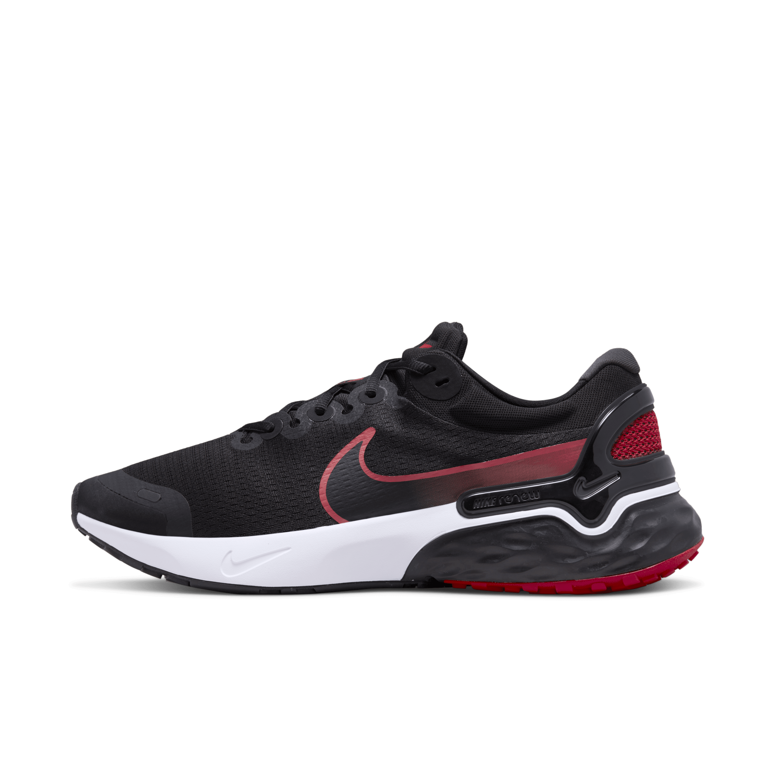 Nike Renew Run 3 Hardloopschoenen voor heren (straat) - Zwart