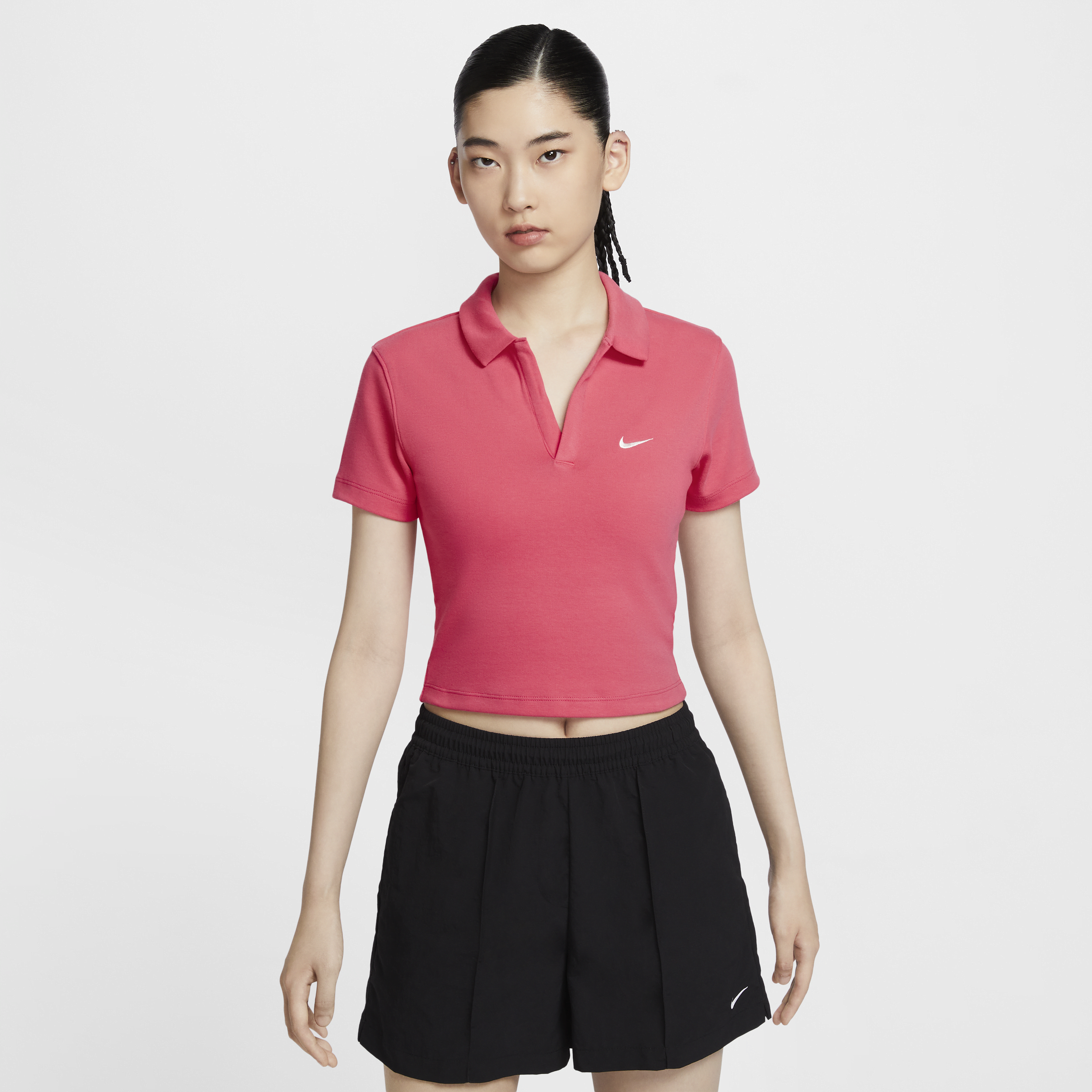 【ナイキ(NIKE)公式ストア】ナイキ スポーツウェア エッセンシャル ウィメンズ ショートスリーブ ポロ トップ DV7885-629 ピンク 【ナイキ(NIKE)公式ストア】ナイキ スポーツウェア エッセンシャル ウィメンズ ショートスリーブ ポロ トップ DV7885-629 ピンク