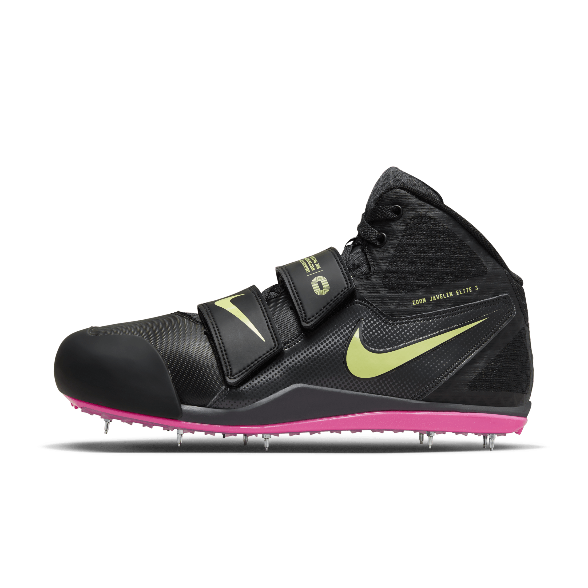 Nike Zoom Javelin Elite 3 Track and Field throwing spikes - Zwart