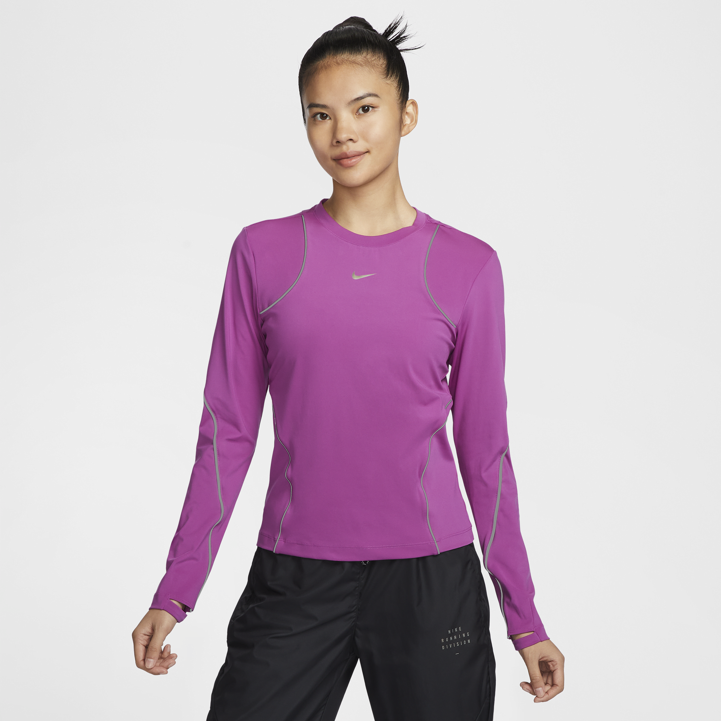 【ナイキ(NIKE)公式ストア】ナイキ ランニング ディビジョン ウィメンズ ロングスリーブ ランニングトップ FV6419-518 パープル 【ナイキ(NIKE)公式ストア】ナイキ ランニング ディビジョン ウィメンズ ロングスリーブ ランニングトップ FV6419-518 パープル