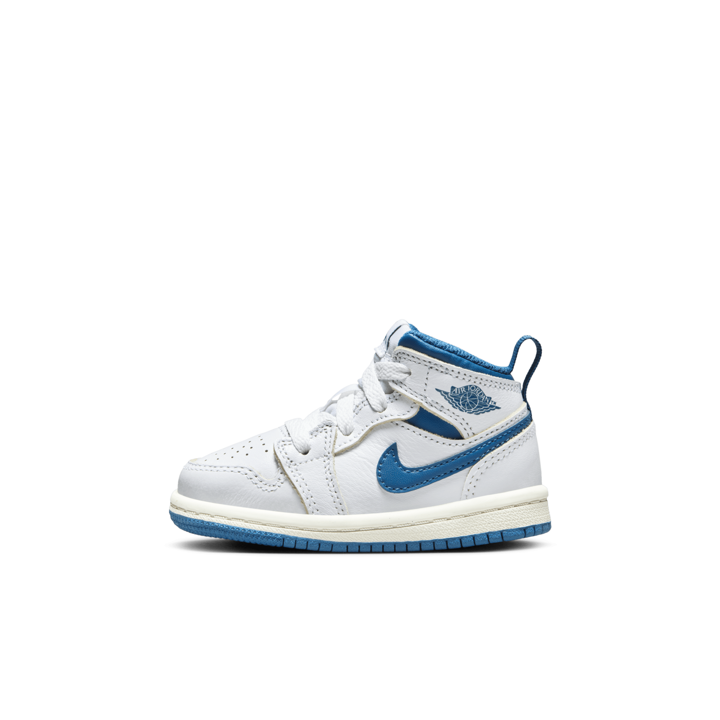 Jordan 1 Mid SE-sko til babyer/småbørn - hvid