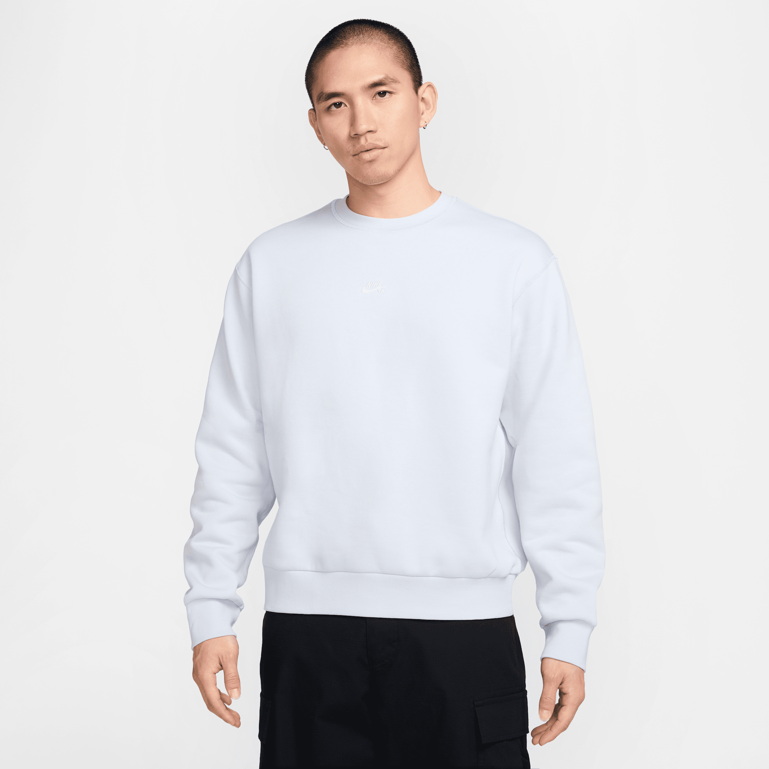 【ナイキ(NIKE)公式ストア】ナイキ SB フリース スケートボードクルー FV7354-085 グレー 【ナイキ(NIKE)公式ストア】ナイキ SB フリース スケートボードクルー FV7354-085 グレー