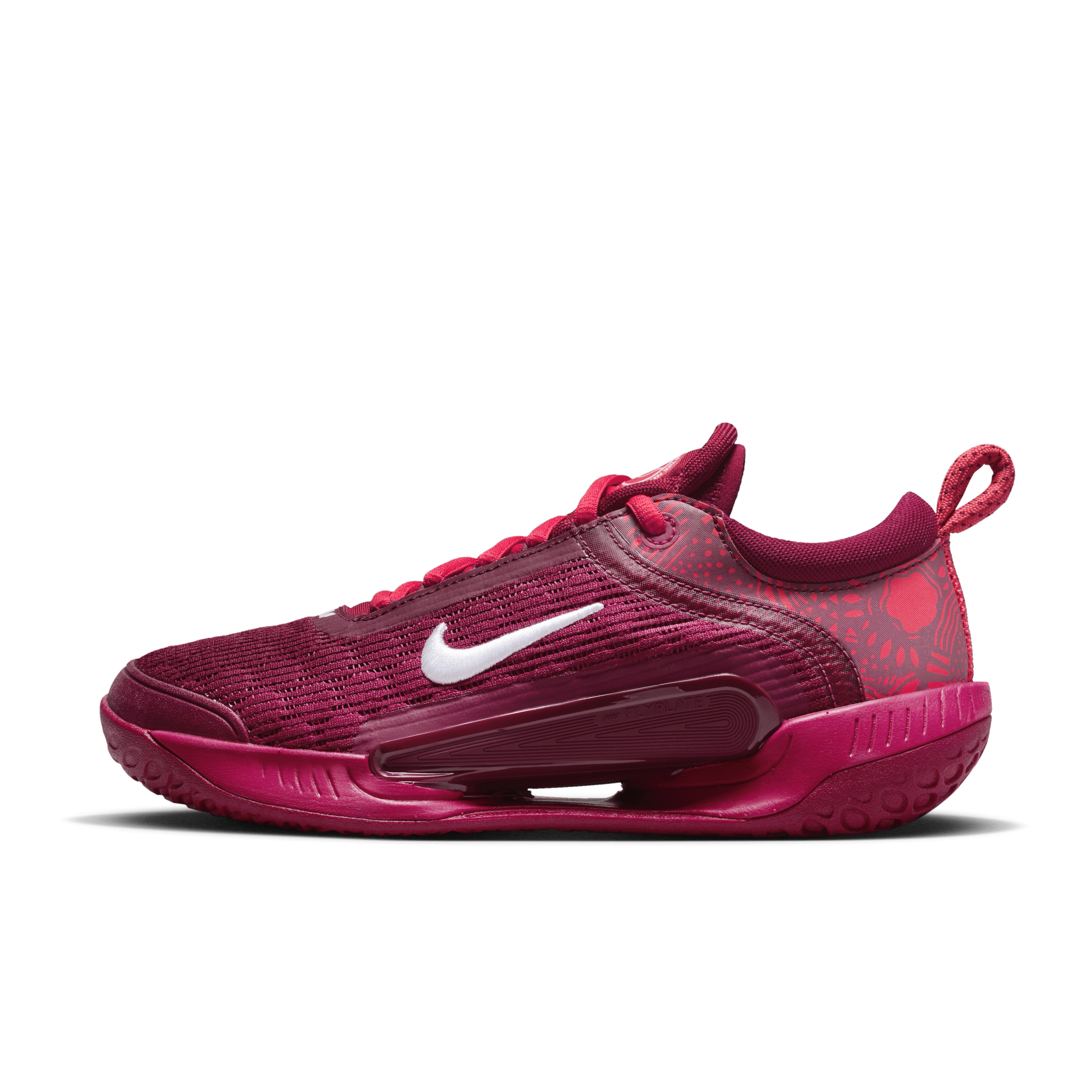 NikeCourt Air Zoom NXT-hardcourt-tennissko til kvinder - rød