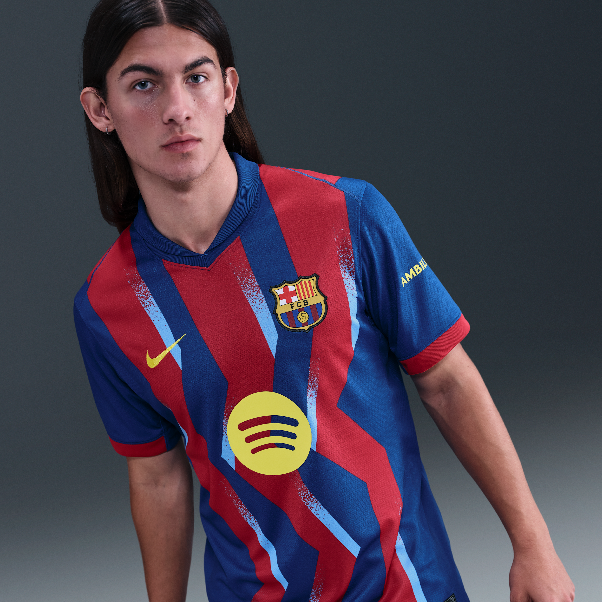 NIKE バルセロナ　ユニフォーム　セスクファブレガス　FCB シャツ 4番 Nike Barcelona Mens SS Fourth Champions League Shirt 2025/26