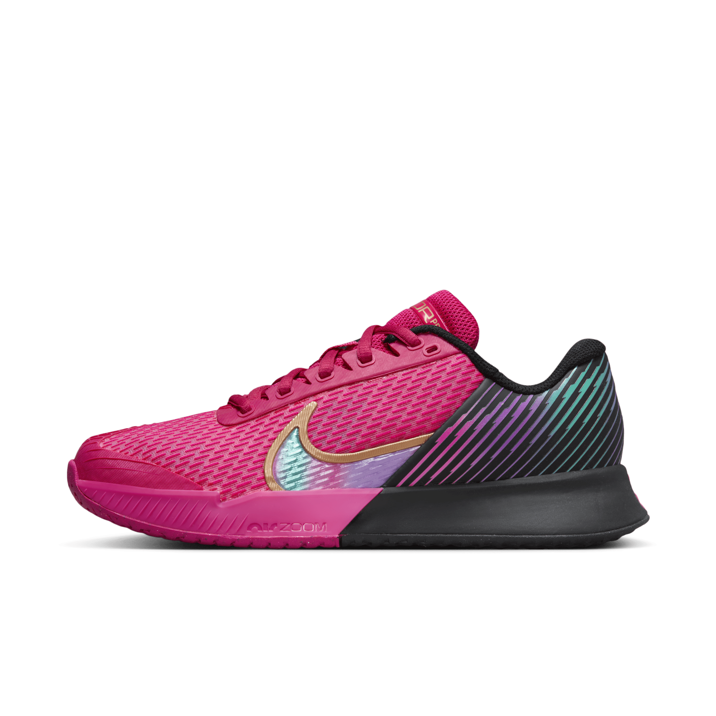 NikeCourt Air Zoom Vapor Pro 2 Premium-tennissko til kvinder (hardcourt) - Pink