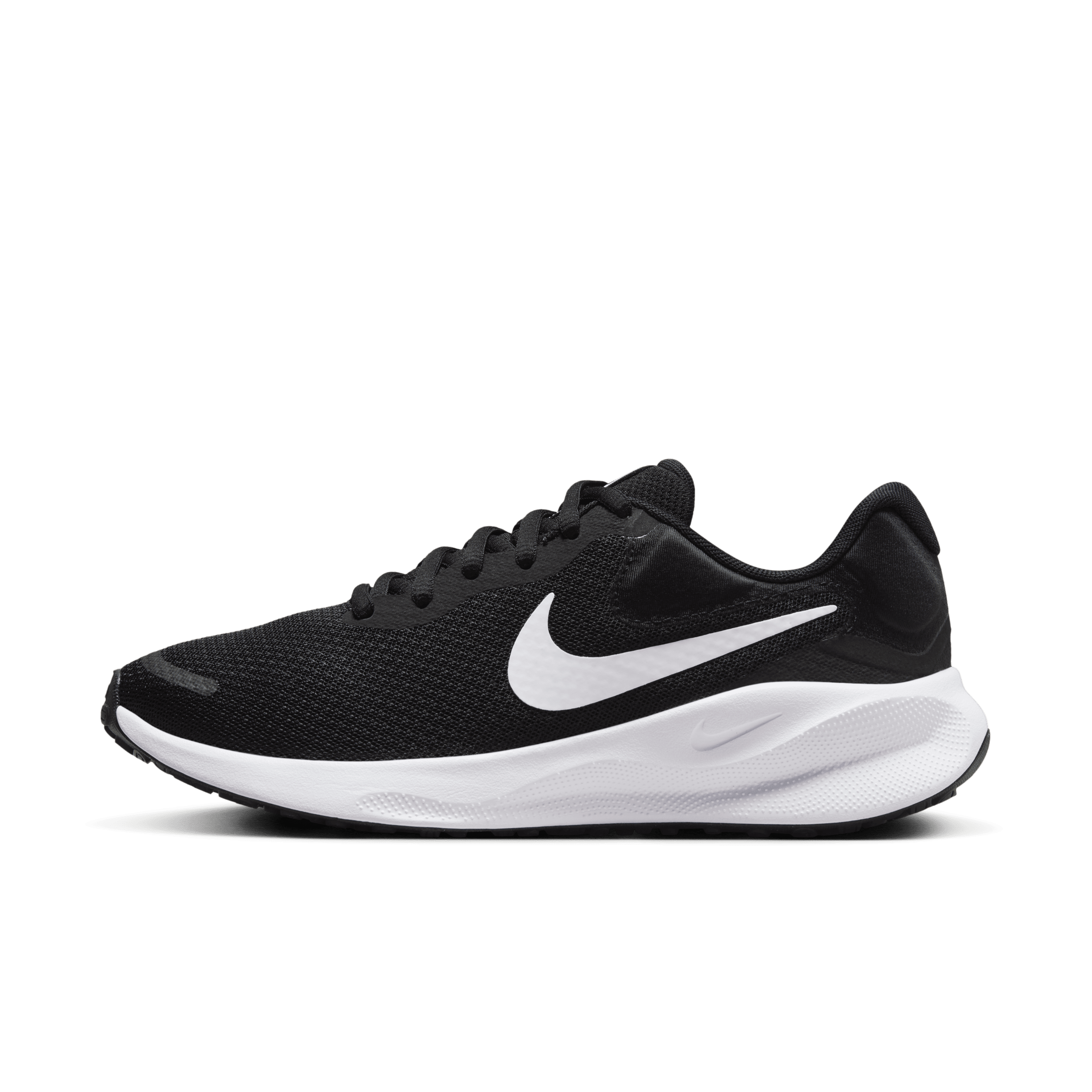 Nike Revolution 7-løbesko til vej til kvinder - sort