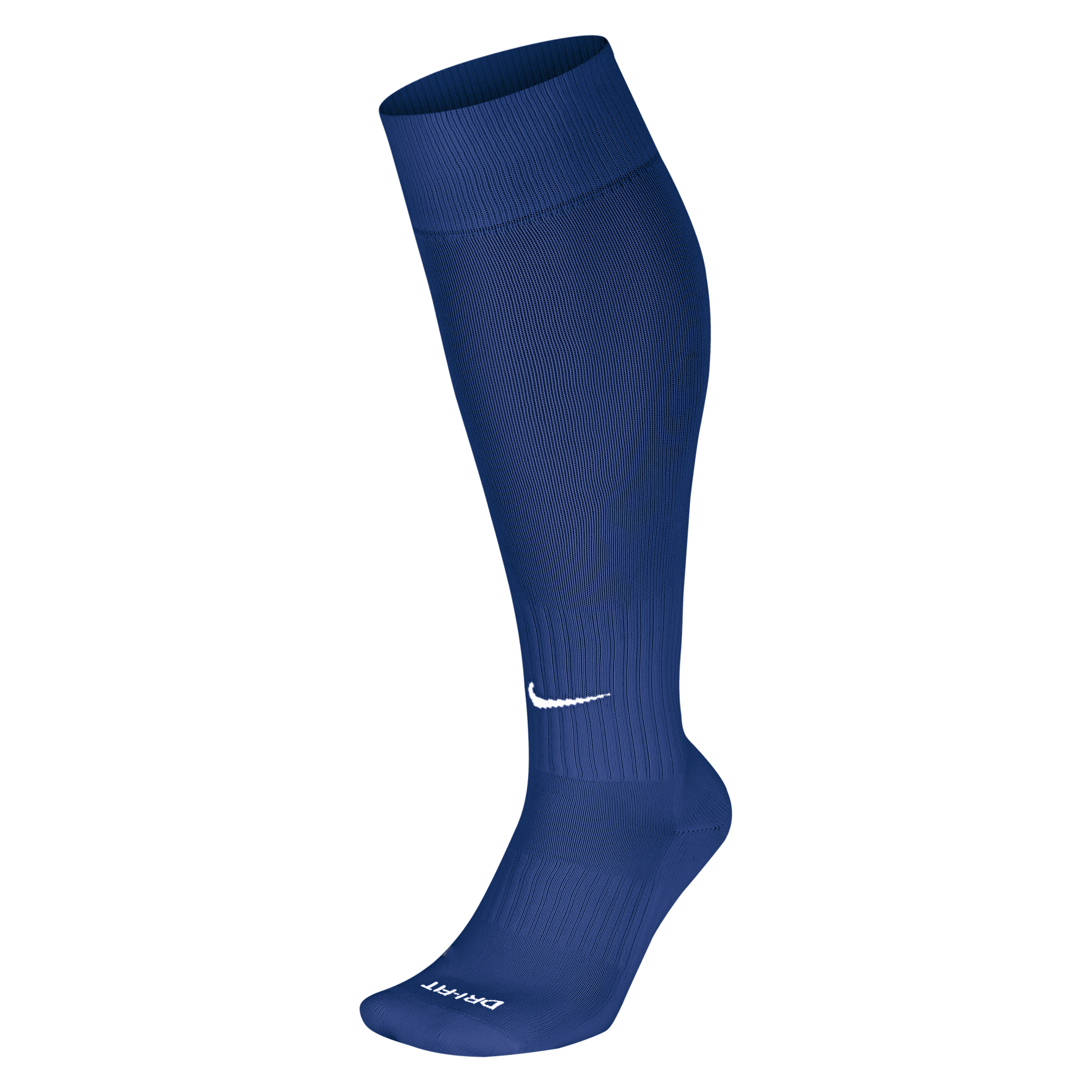 Lange Nike Academy-fodboldstrømper - blå