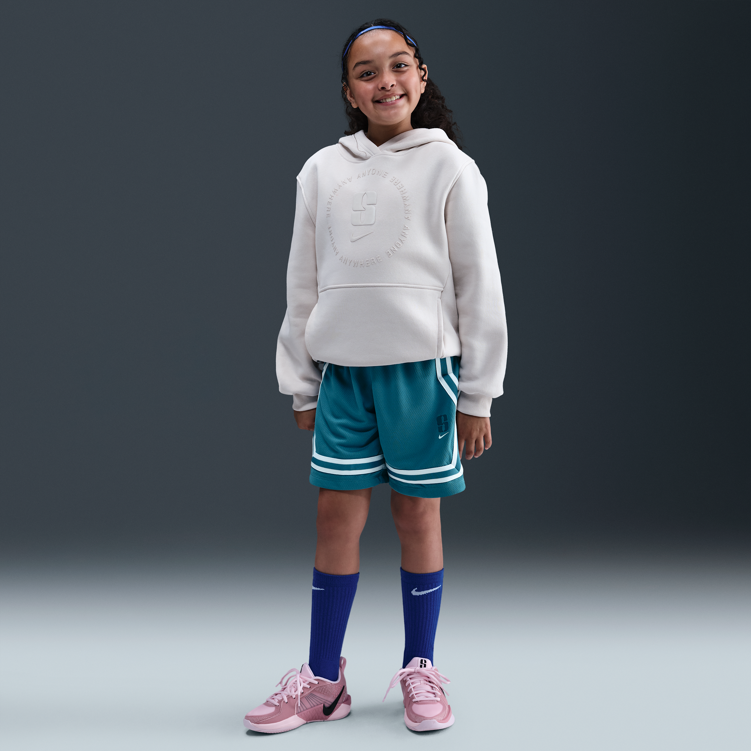 【ナイキ(NIKE)公式ストア】サブリナ クロスオーバー ジュニア Dri-FIT バスケットボールショートパンツ HV0504-413 ブルー 【ナイキ(NIKE)公式ストア】サブリナ クロスオーバー ジュニア Dri-FIT バスケットボールショートパンツ HV0504-413 ブルー