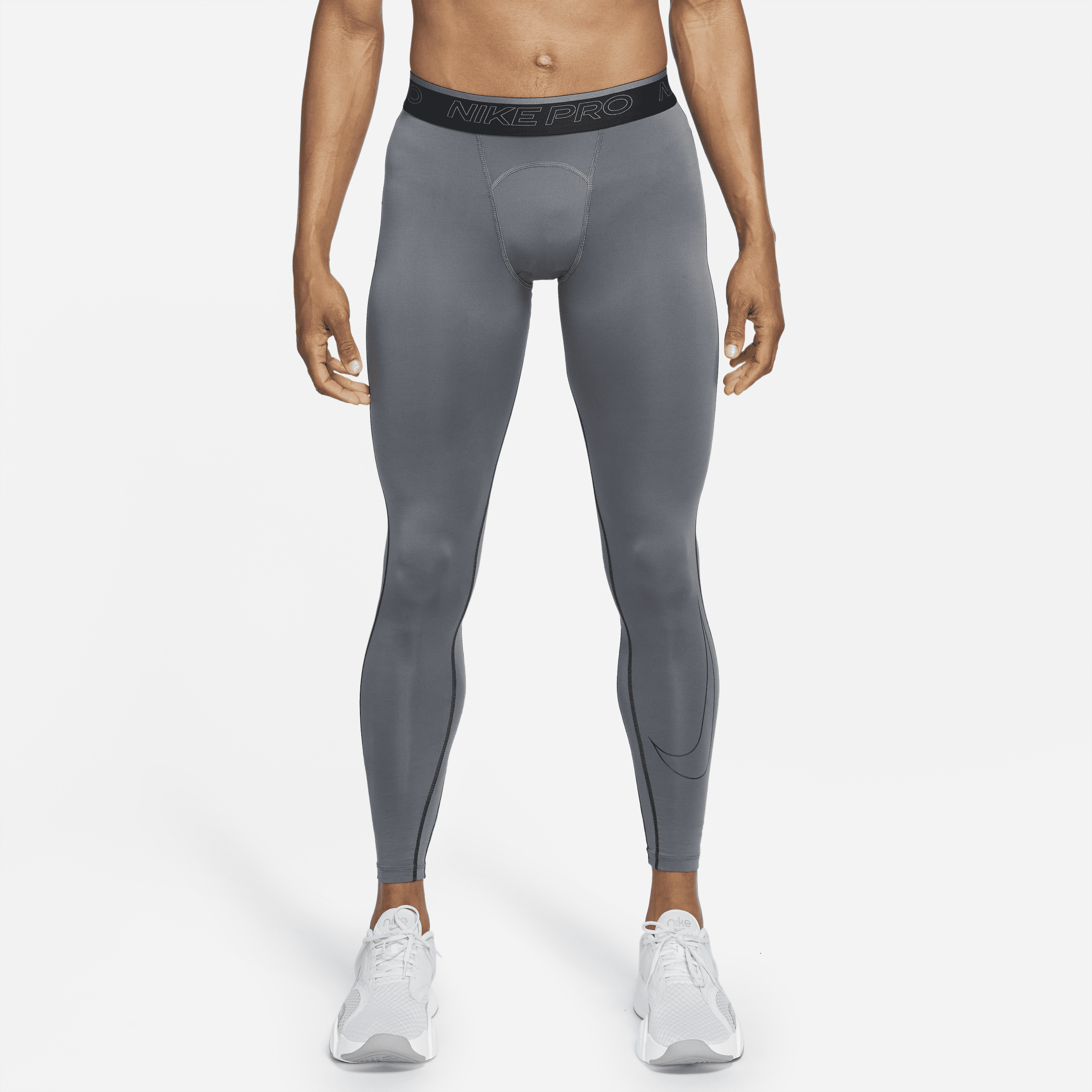 Nike Pro Dri-FIT--tights til mænd - grå