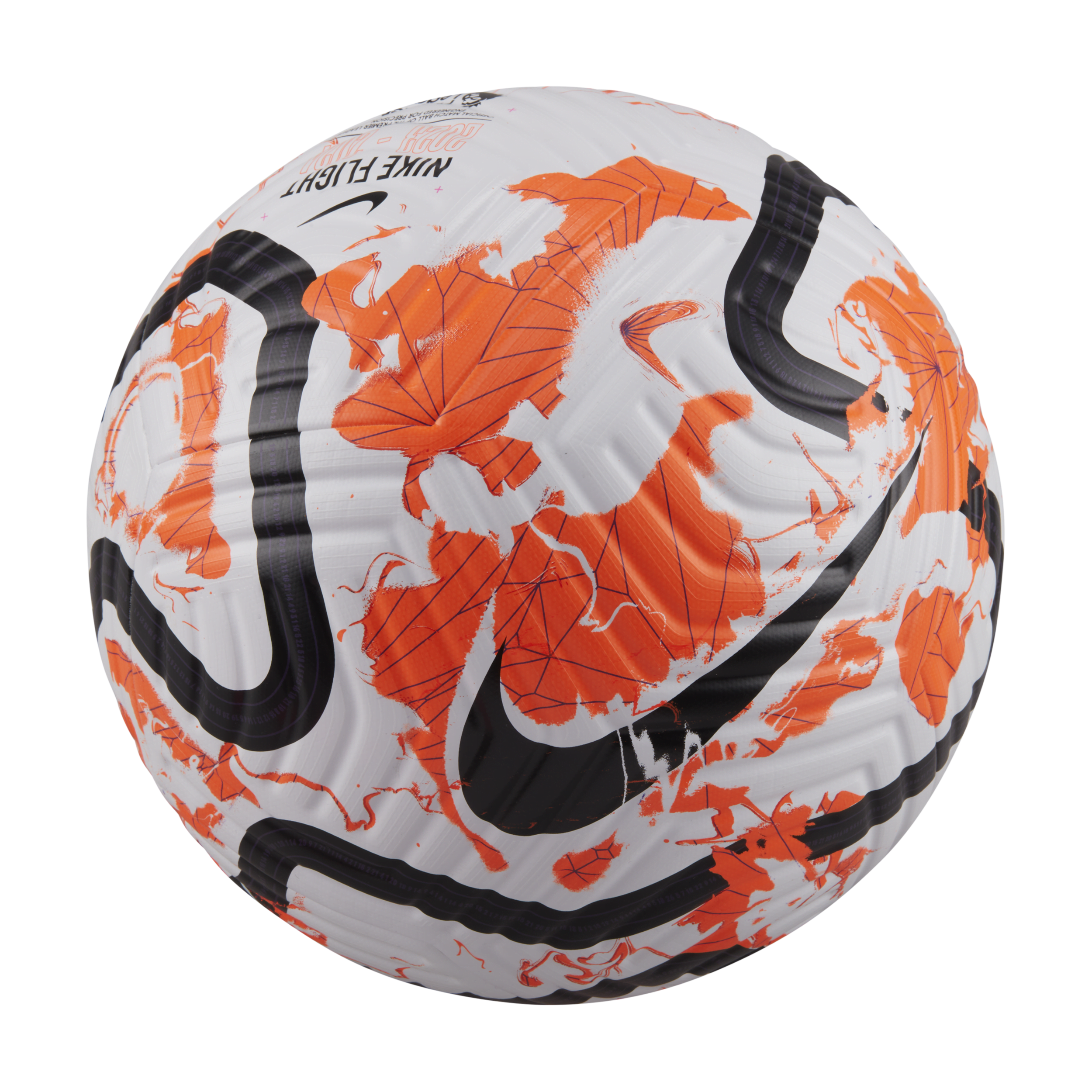 Nike Premier League Flight Balón de fútbol - Blanco