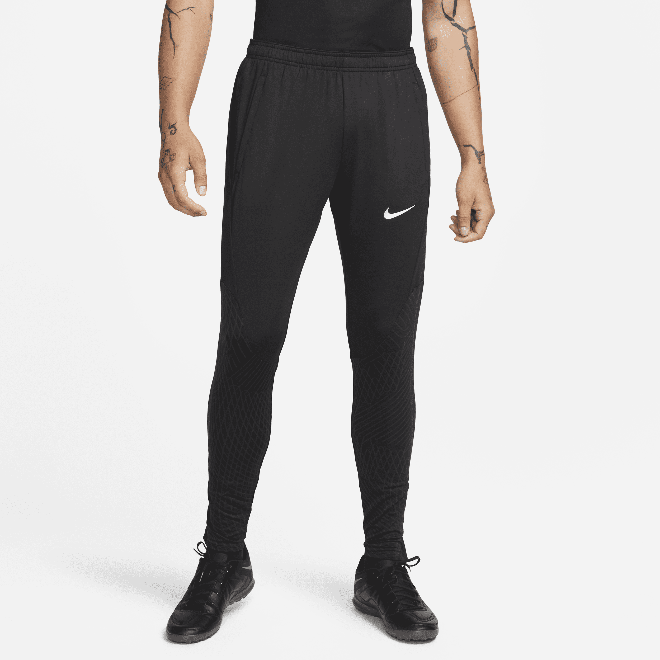 Nike Dri-FIT Strike-fodboldbukser til mænd - sort