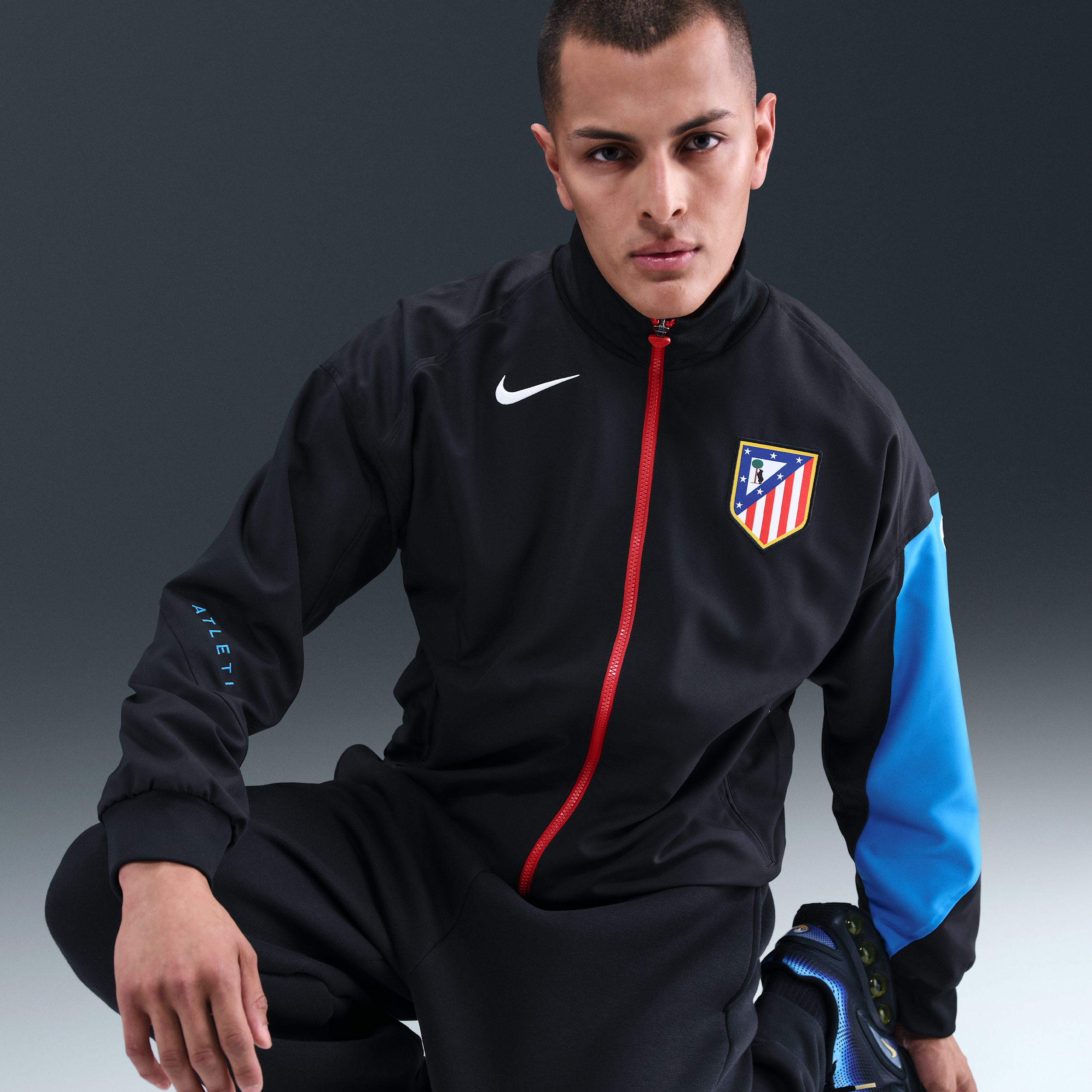 Atlético Madrid Strike Third Men's Nike Dri-FIT Total 90 Football