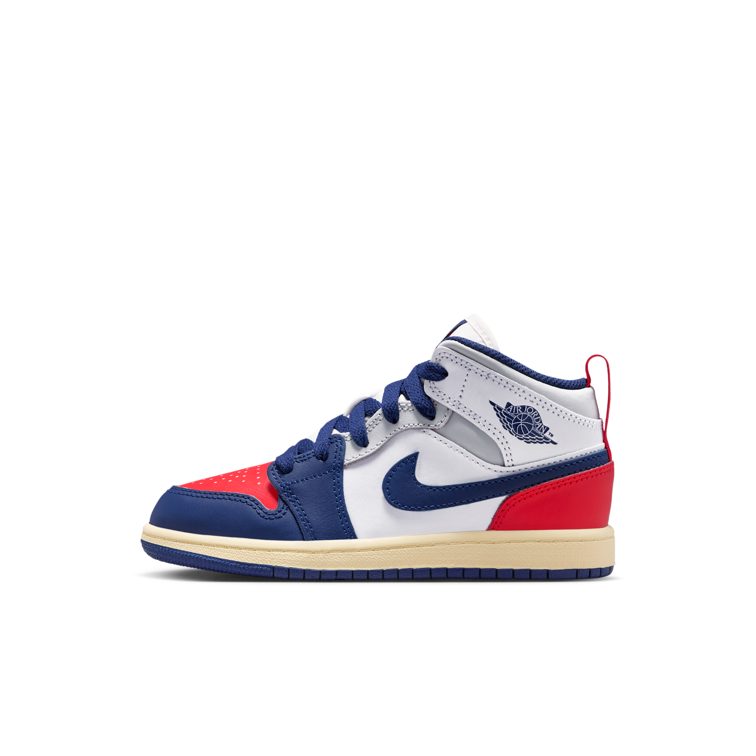 【ナイキ(NIKE)公式ストア】ジョーダン 1 MID リトルキッズシューズ DQ8424-102 ホワイト 【ナイキ(NIKE)公式ストア】ジョーダン 1 MID リトルキッズシューズ DQ8424-102 ホワイト