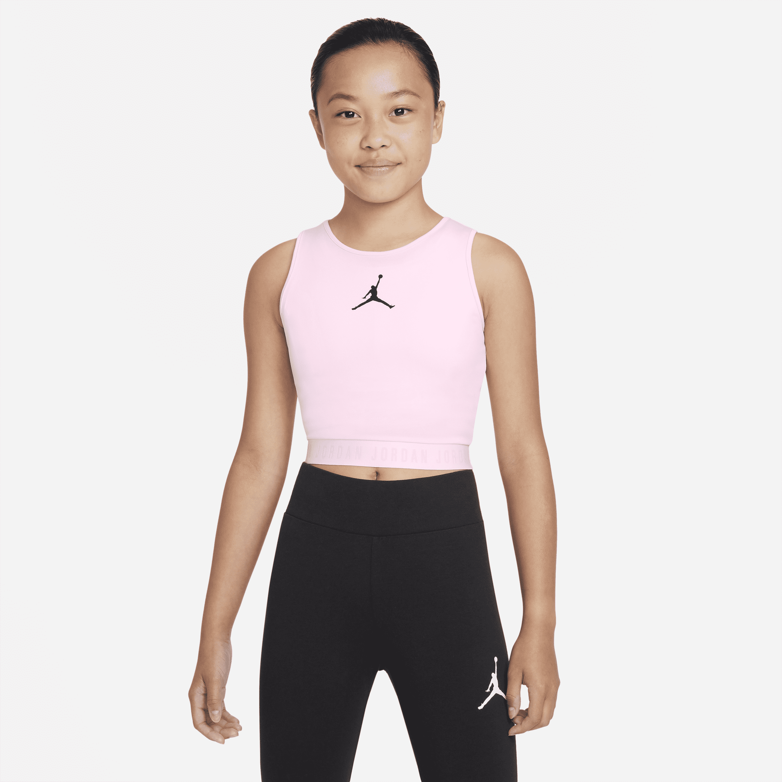 Jordan Camiseta de tirantes - Niña - Rosa