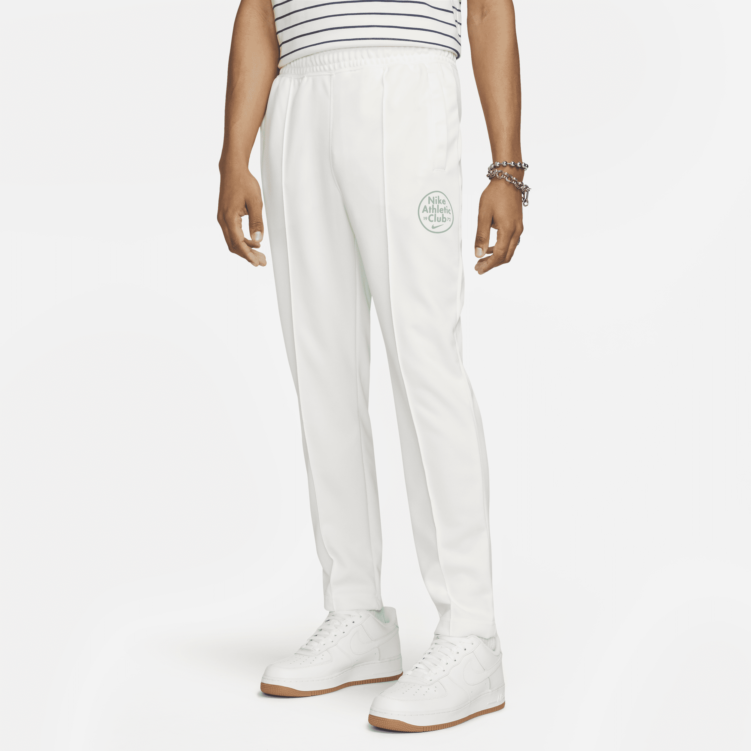 Nike Sportswear-bukser med pressefolder til mænd - hvid