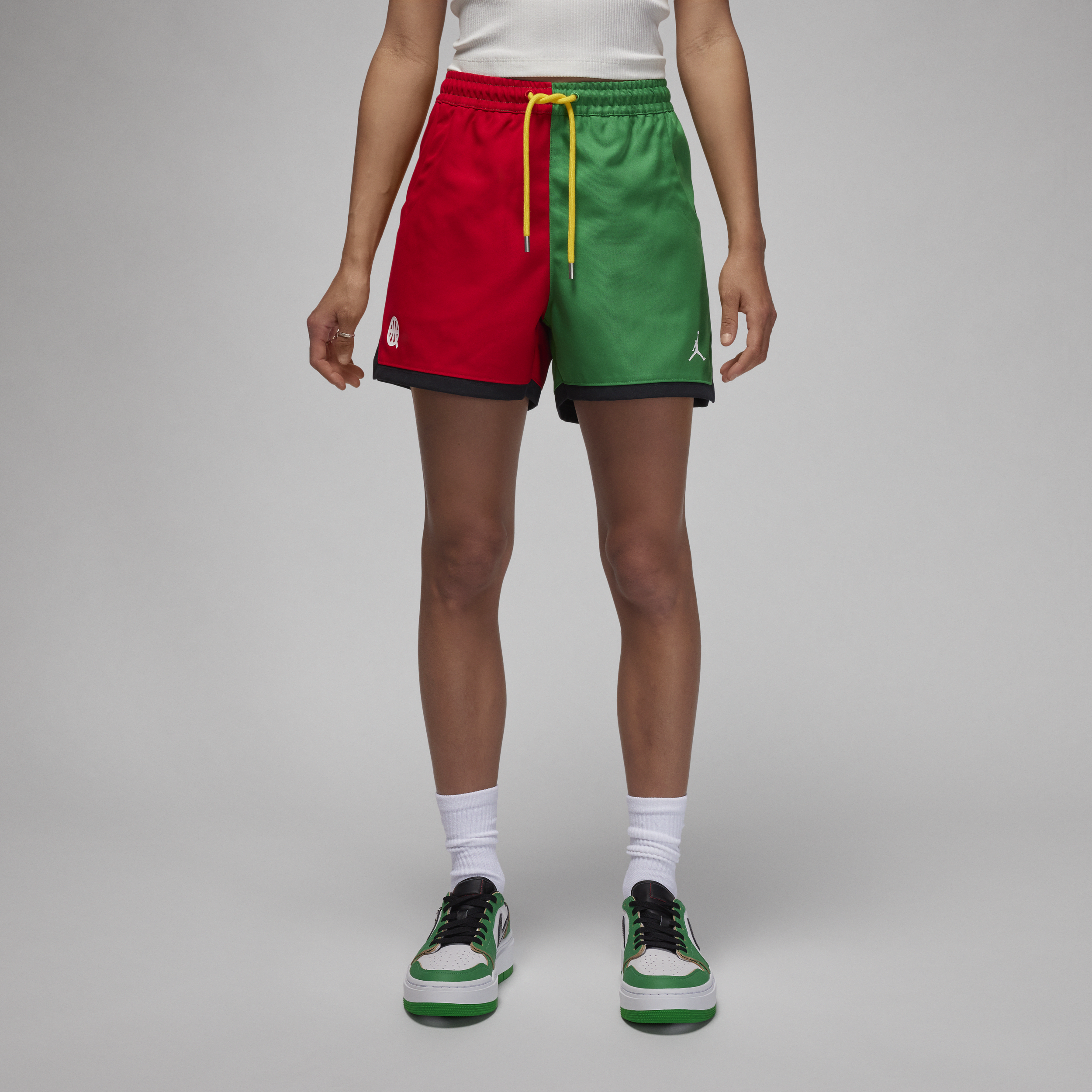Nike Shorts in tessuto Jordan Quai 54 – Donna - Verde