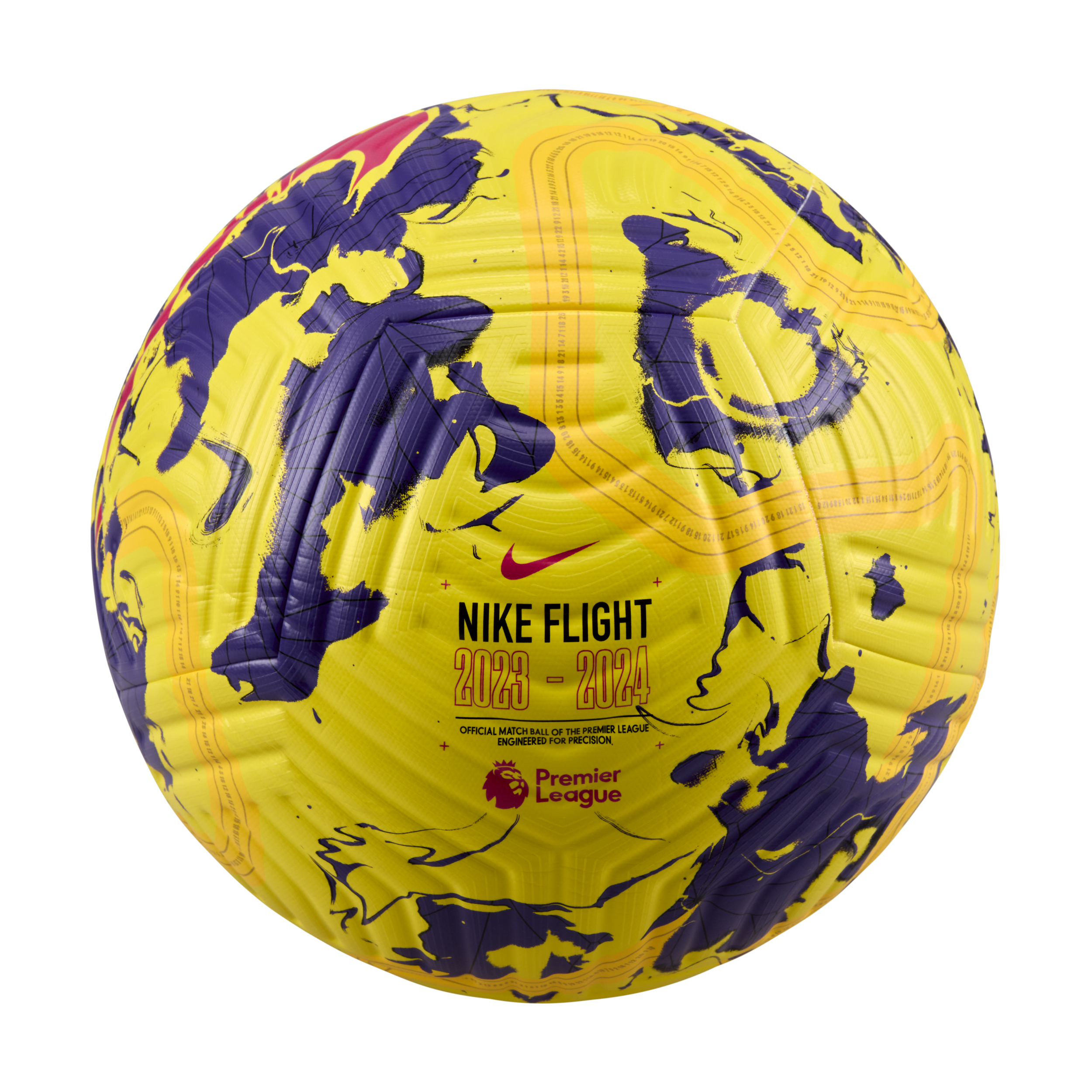 Nike Premier League Flight Balón de fútbol - Amarillo