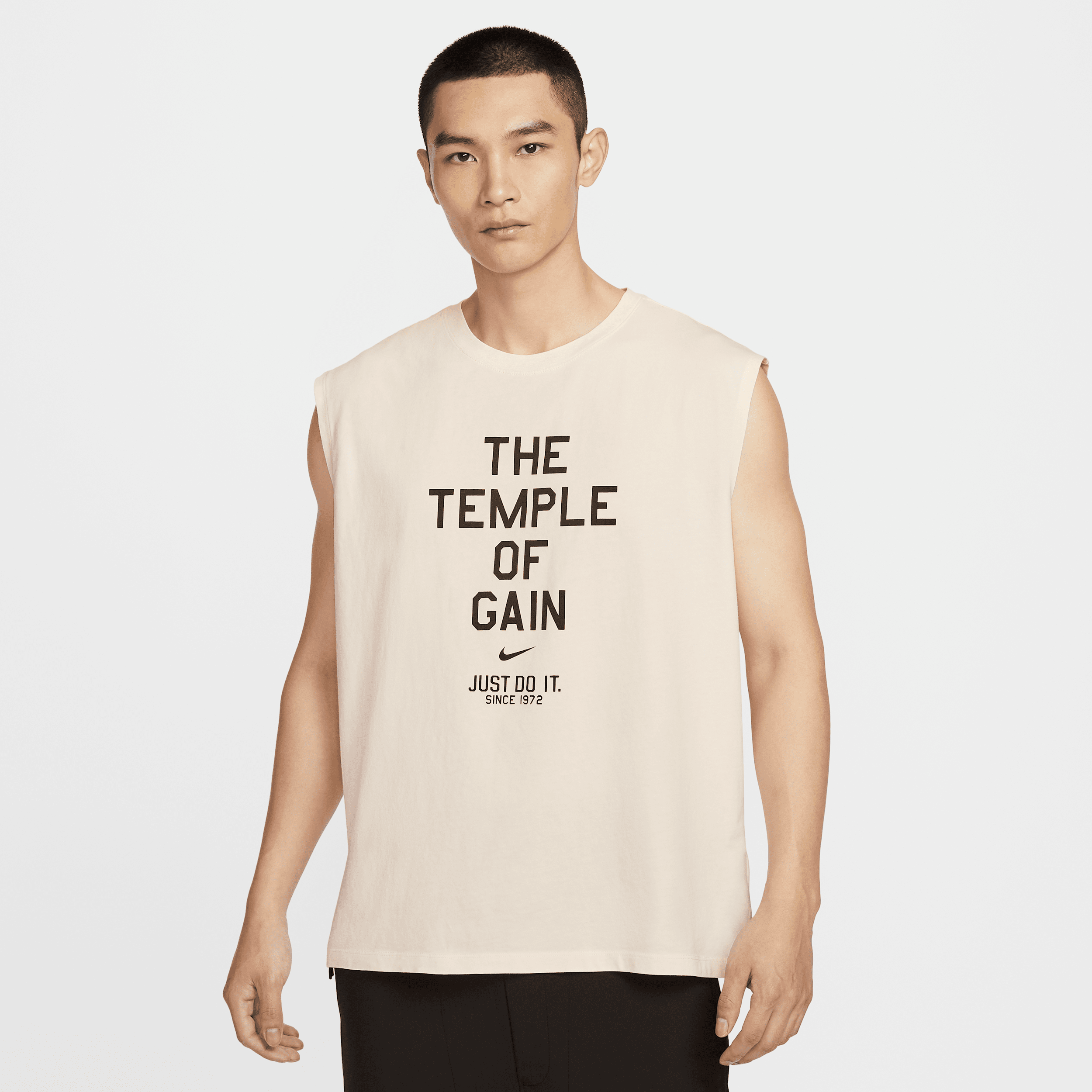 【ナイキ(NIKE)公式ストア】ナイキ メンズ スリーブレス Tシャツ HJ3688-110 ブラウン 【ナイキ(NIKE)公式ストア】ナイキ メンズ スリーブレス Tシャツ HJ3688-110 ブラウン