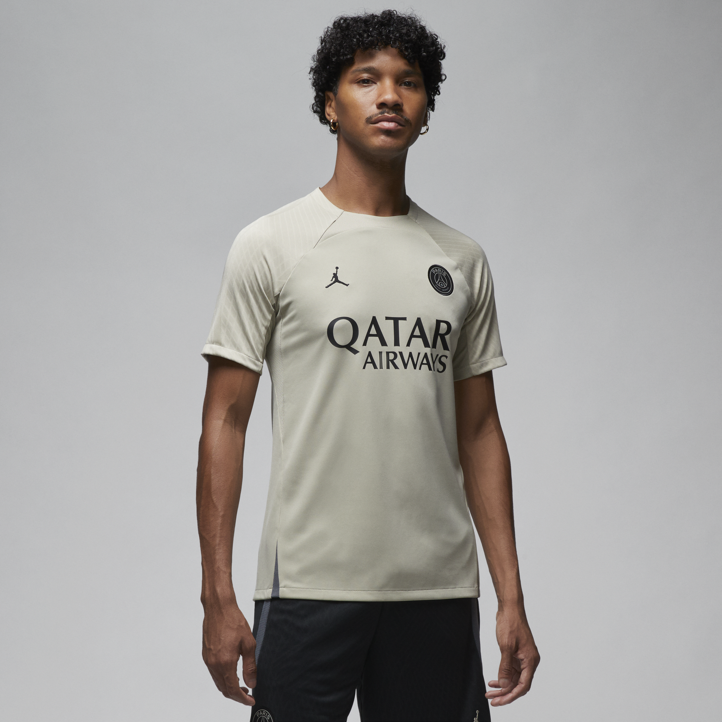 Nike Tercera equipación Strike París Saint-Germain Camiseta de fútbol de manga corta Jordan Dri-FIT - Hombre - Marrón
