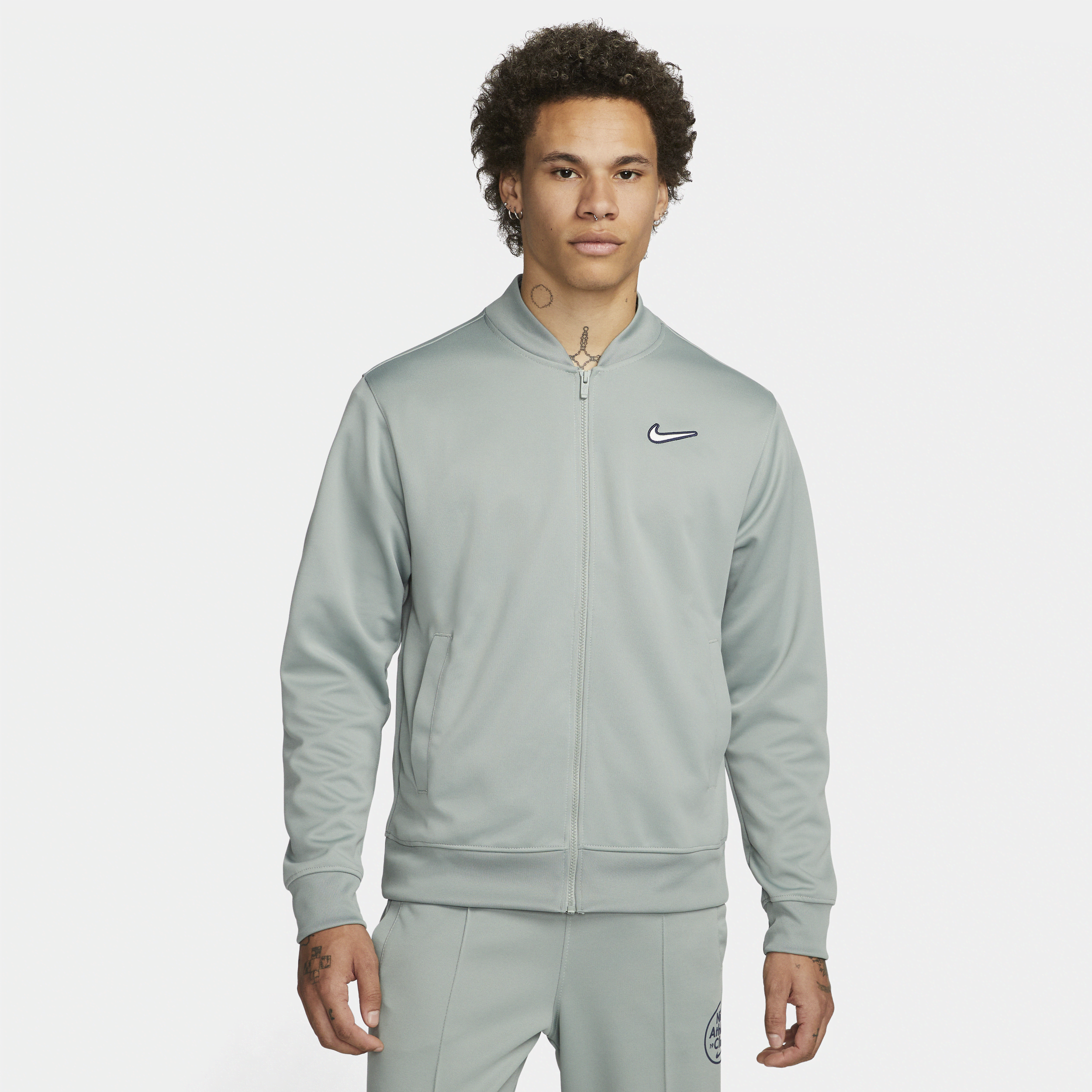 Nike Sportswear-bomberjakke til mænd - grå
