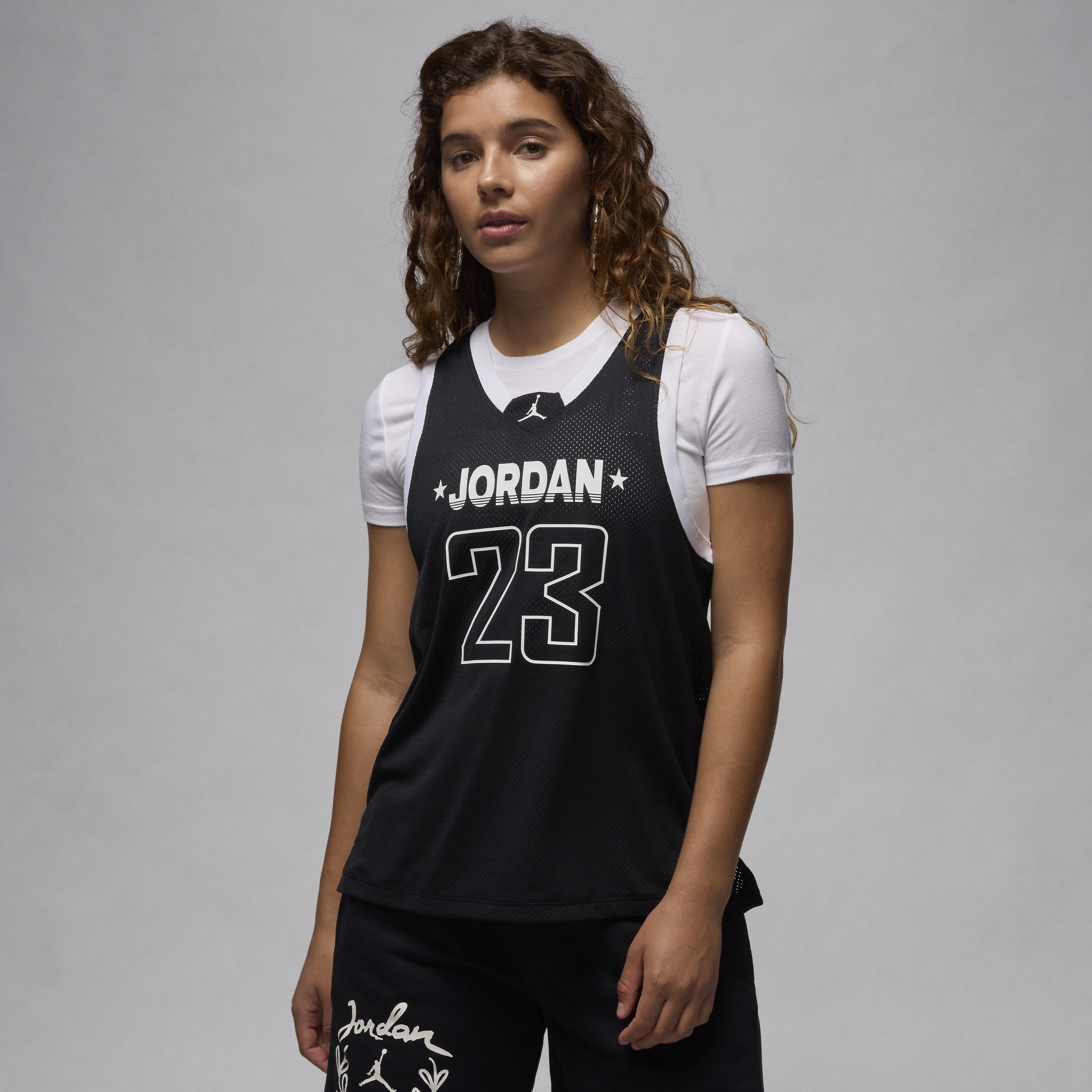 Nike Canotta Jordan 23 Jersey – Donna - Nero