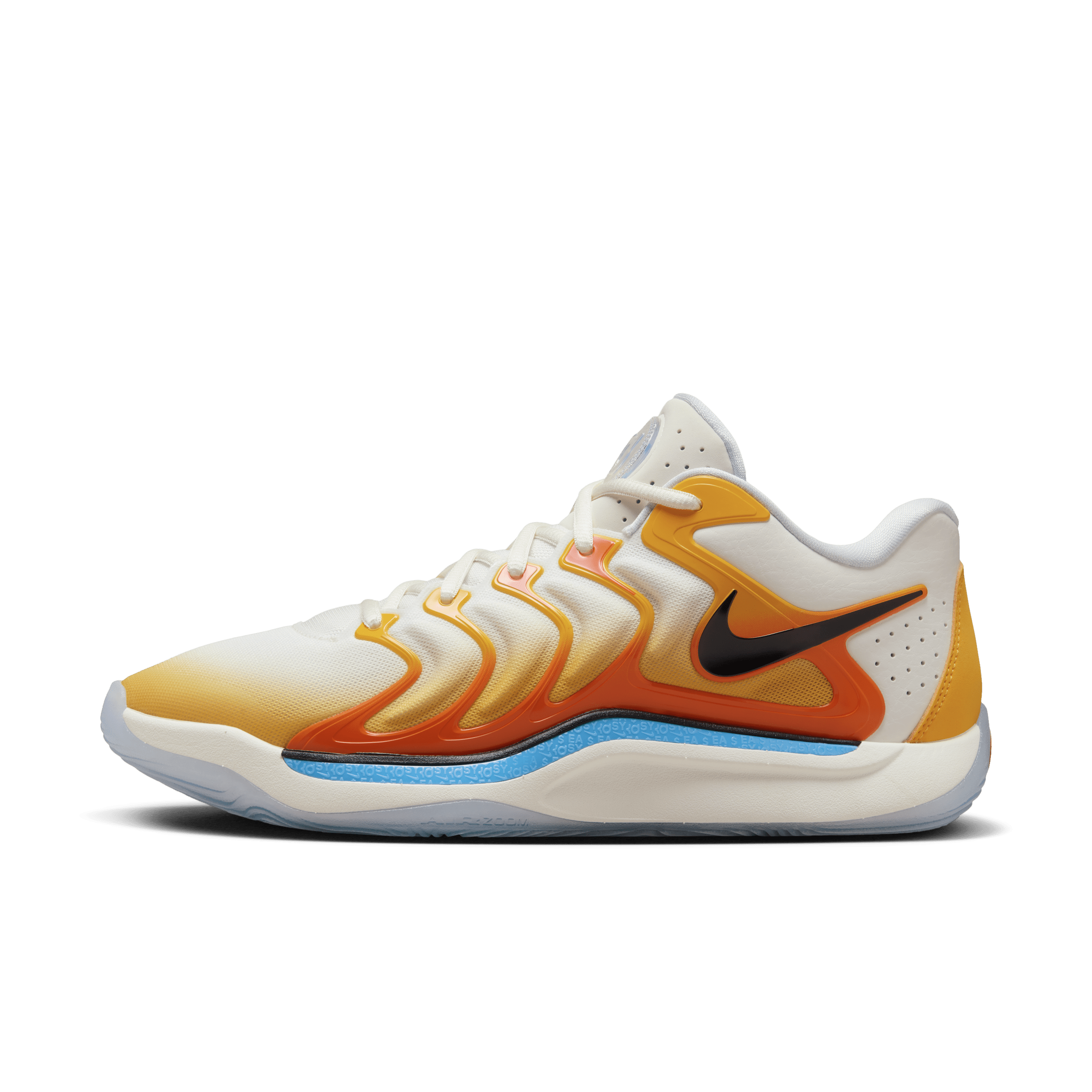 Nike Scarpa da basket KD17 - Giallo